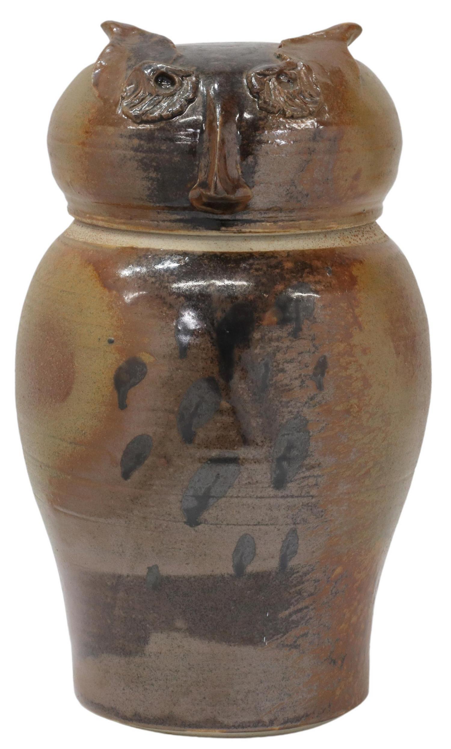 ISHMAEL SOTO (TX, 1932-2017) STUDIO POTTERY VASE (1 of 3)