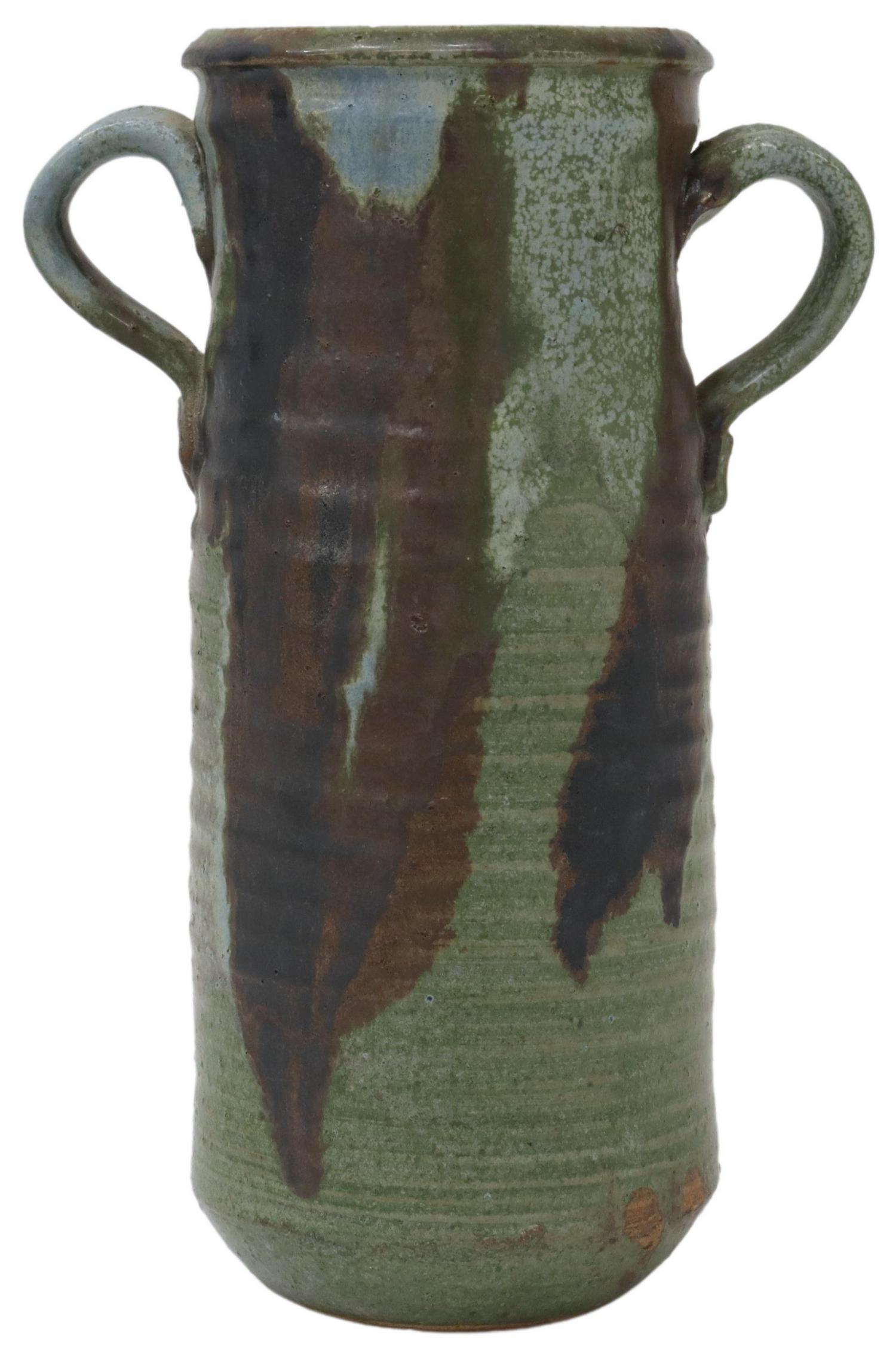 ISHMAEL SOTO (TX, 1932-2017) STUDIO POTTERY VASE (1 of 5)