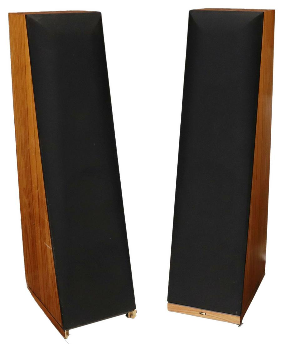 (2) THIEL CS-6 MODEL STANDING FLOOR SPEAKERS (1 of 5)