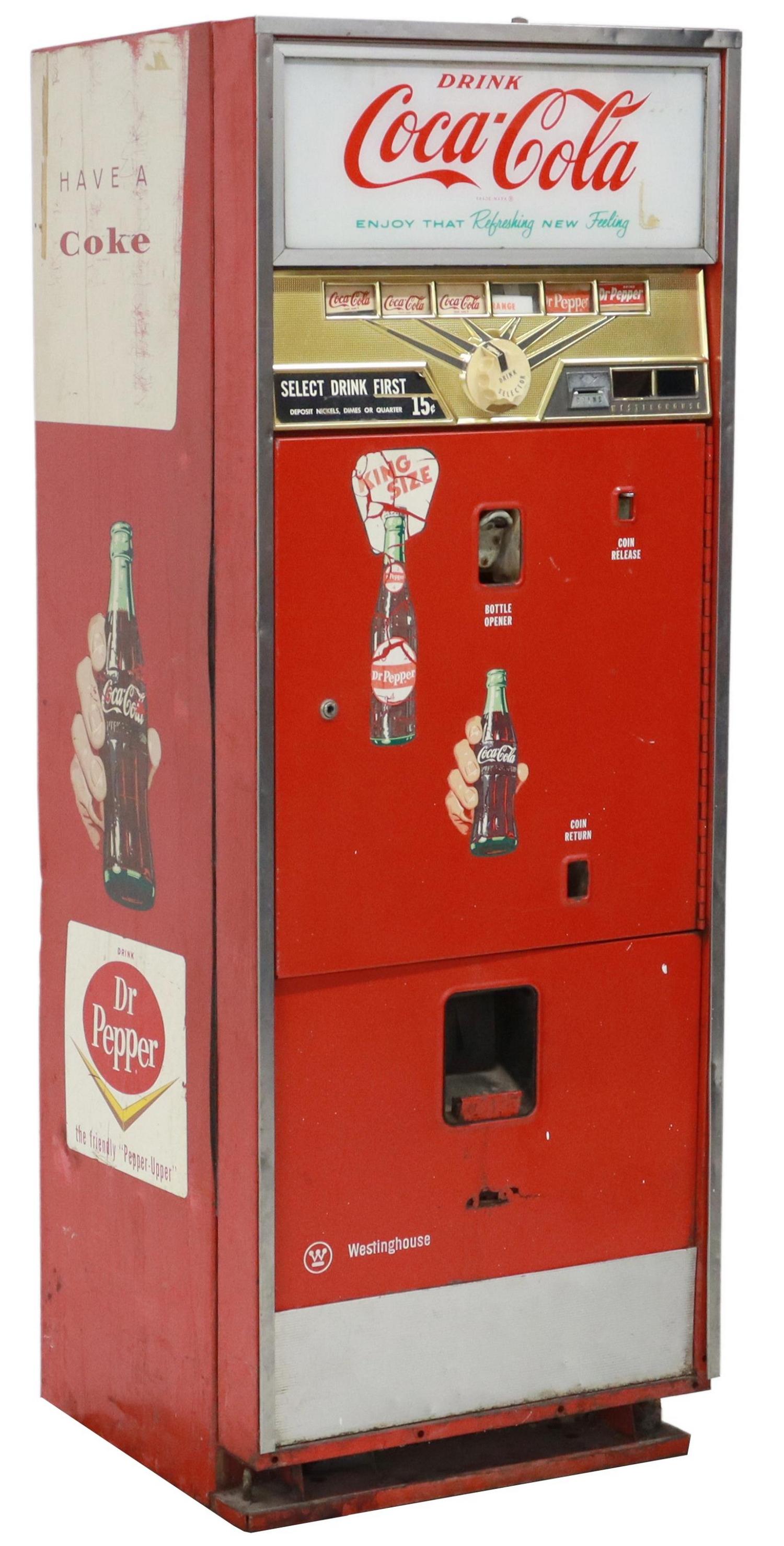 COCA-COLA WESTINGHOUSE WC-78 VENDING MACHINE (1 of 7)