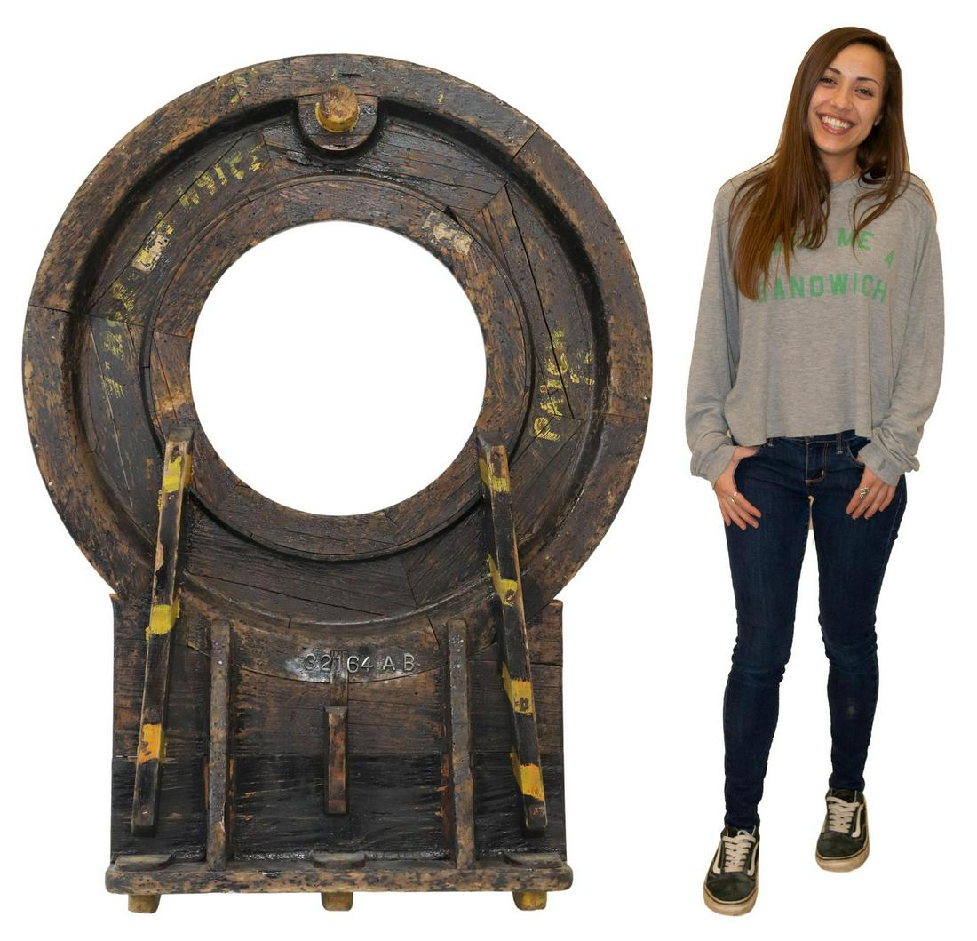 MARITIME ARCHITECTURAL ELEMENT, 61.5" X 46" (1 of 3)