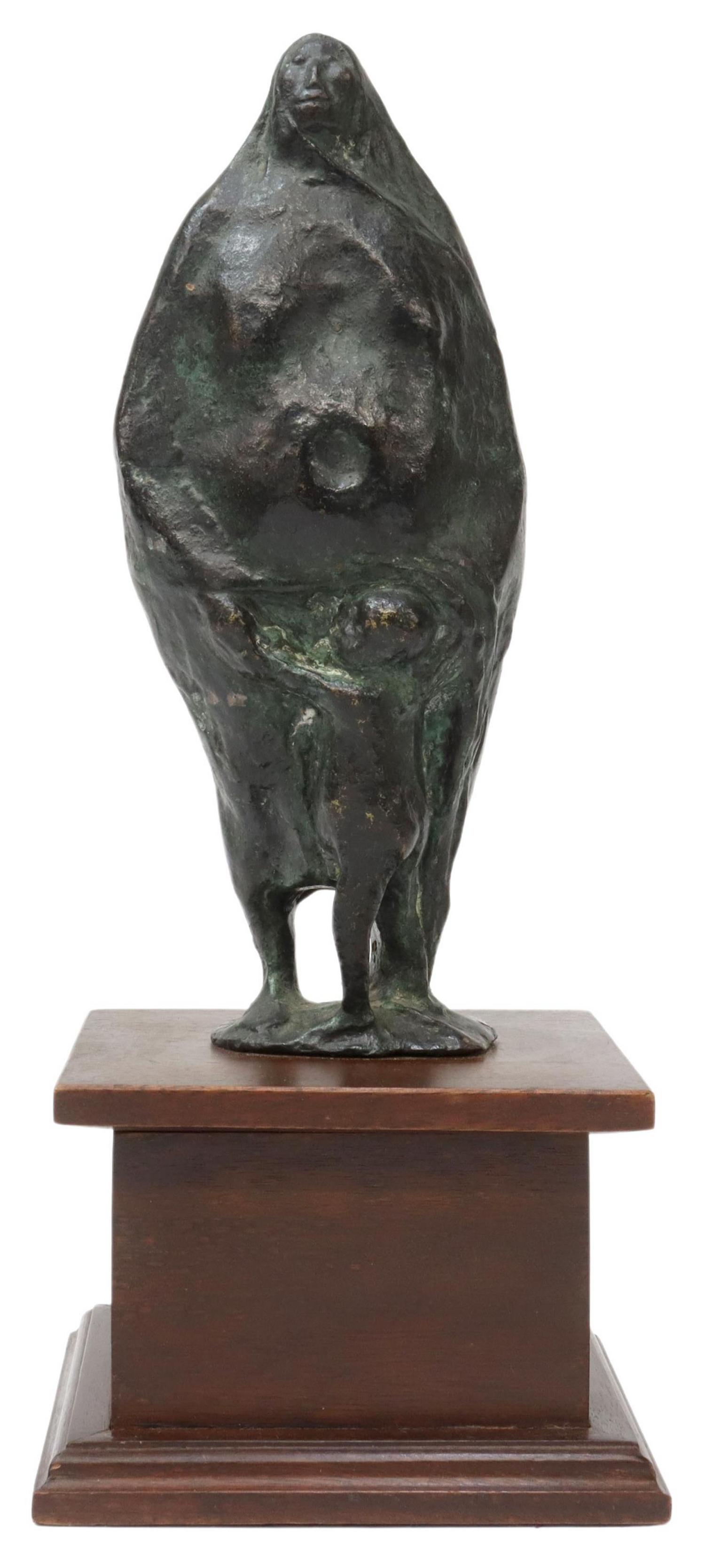 MOTHER & CHILD BRONZE