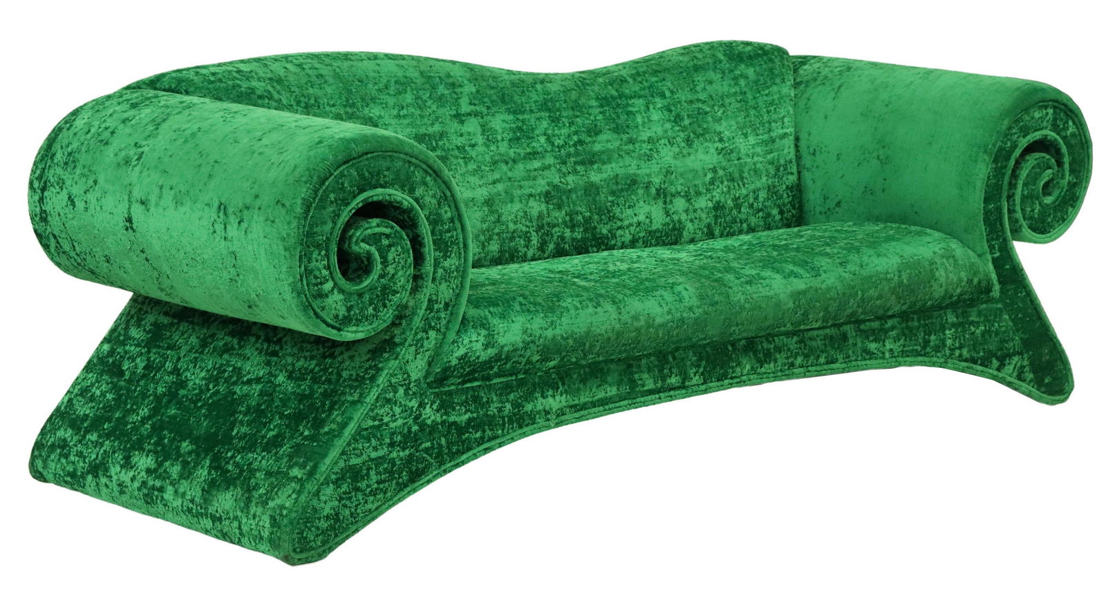 DESIGNER BRETZ 'MAMMUT' VIBRANT GREEN VELVET SOFA (1 of 4)