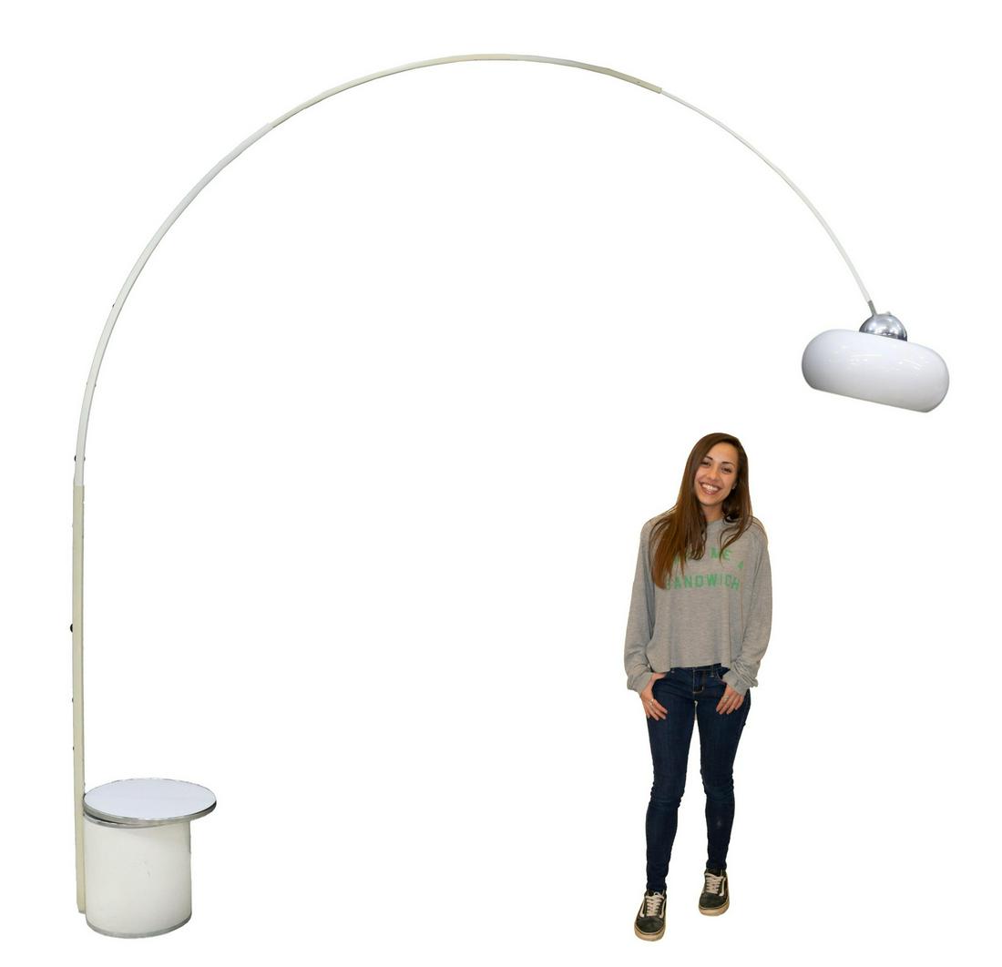 ITALIAN MID-CENTURY MODERN ARC FLOOR LAMP (1 of 4)
