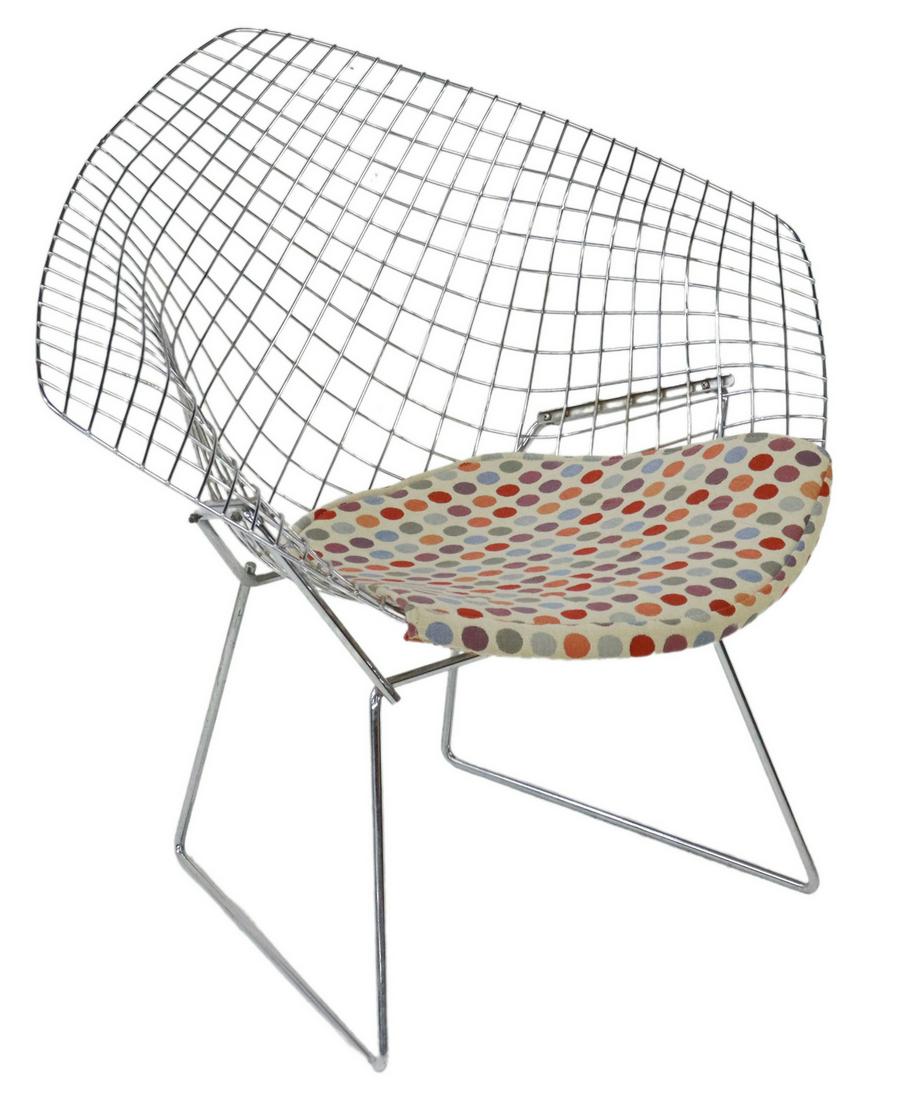 HARRY BERTOIA STYLE DIAMOND LOUNGE CHAIR (1 of 3)