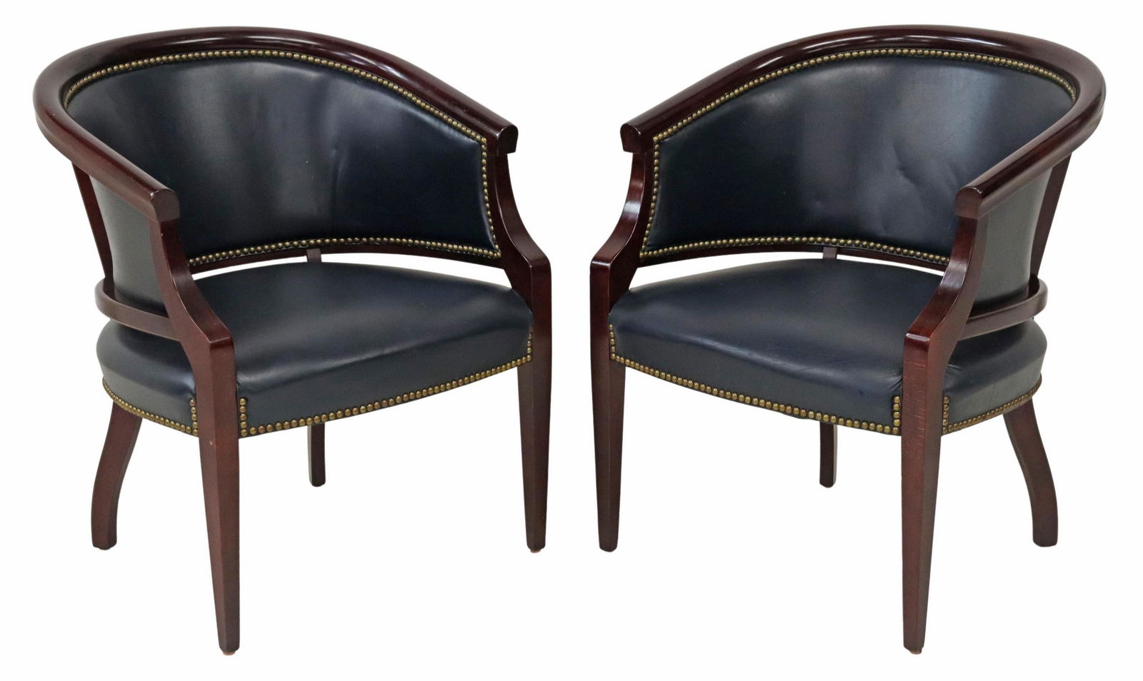 (2) AMERICAN PAOLI INC. BARREL BACK CHAIRS (1 of 4)