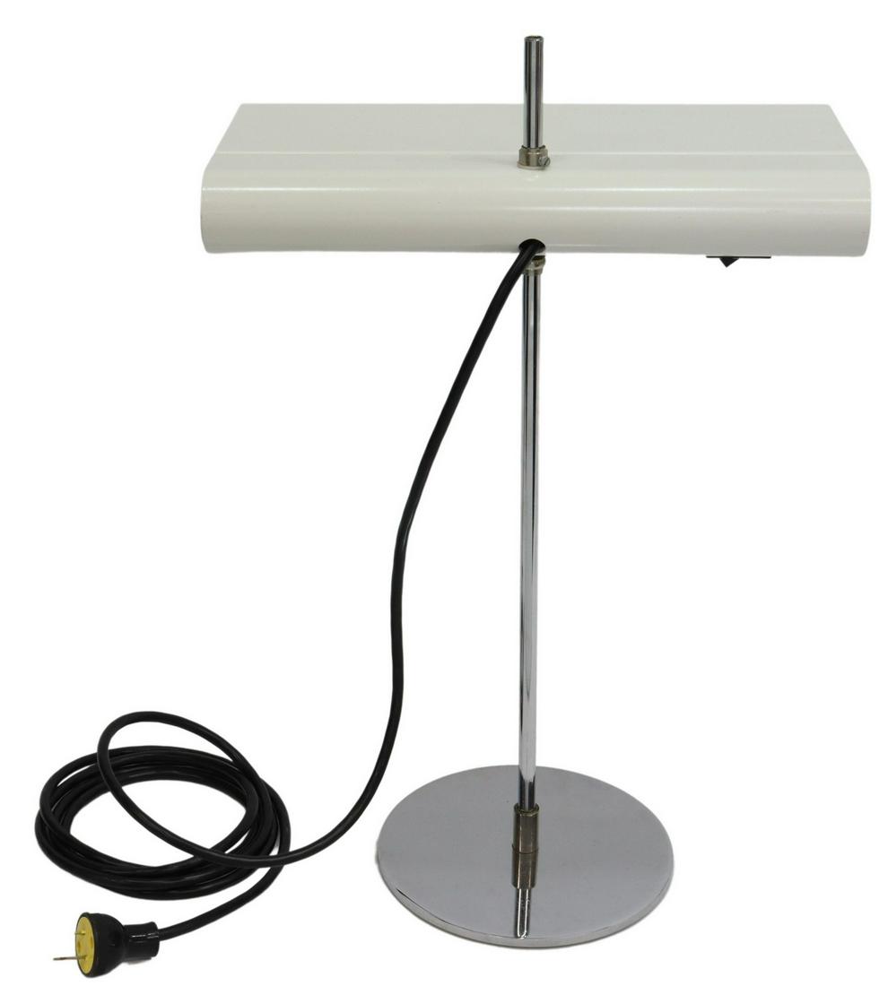 MODERN CHROME ADJUSTABLE DESK LAMP (1 of 4)