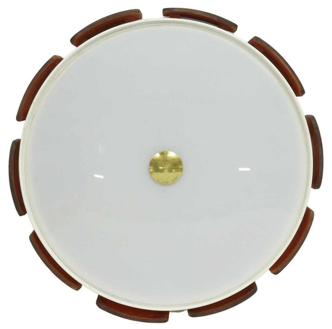 MID-CENTURY MODERN FLUSH MOUNT CEILING LIGHT (1 of 4)