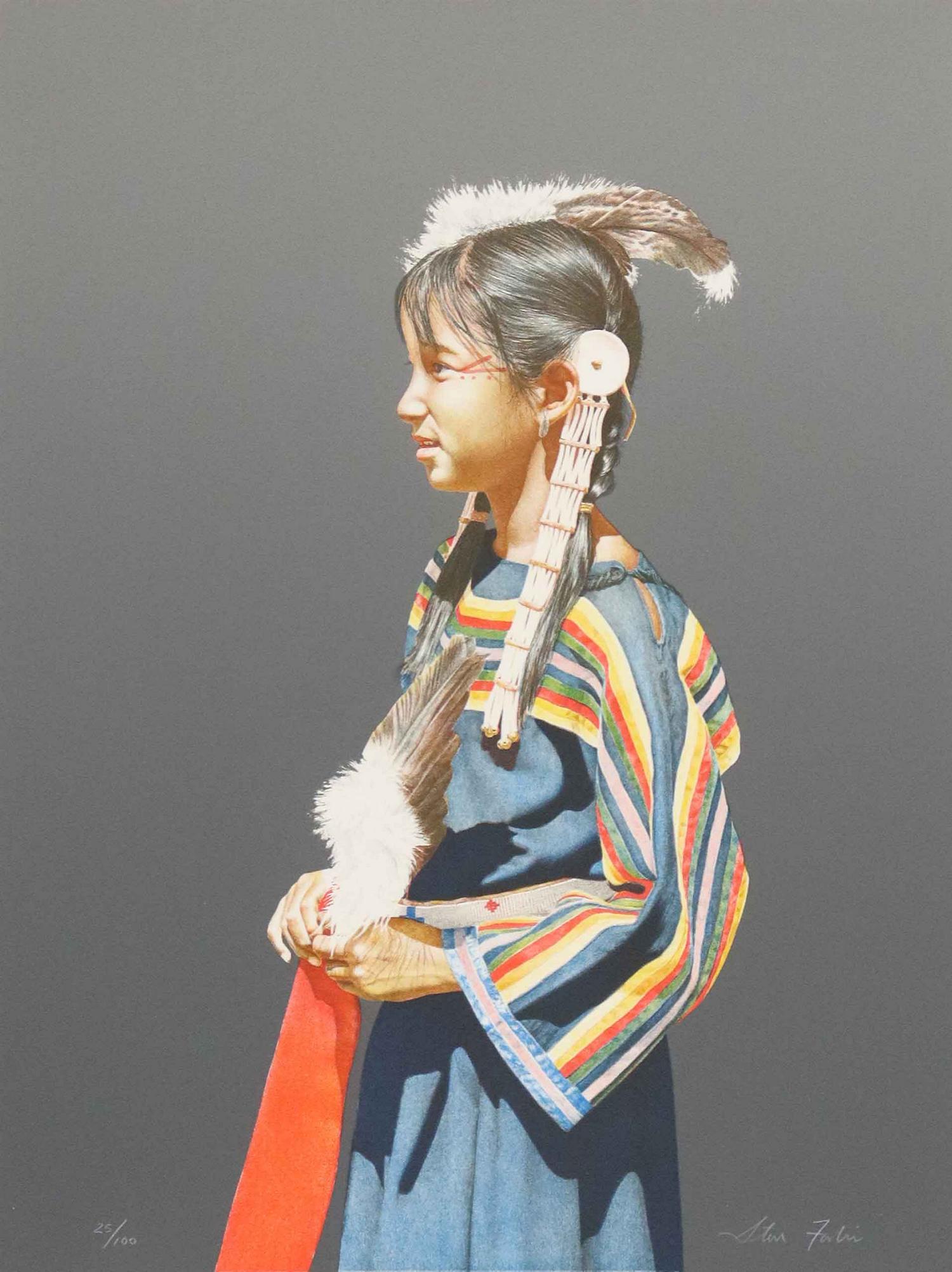 STEVE FORBIS (D.2022) NATIVE AMERICAN LITHOGRAPH (1 of 5)