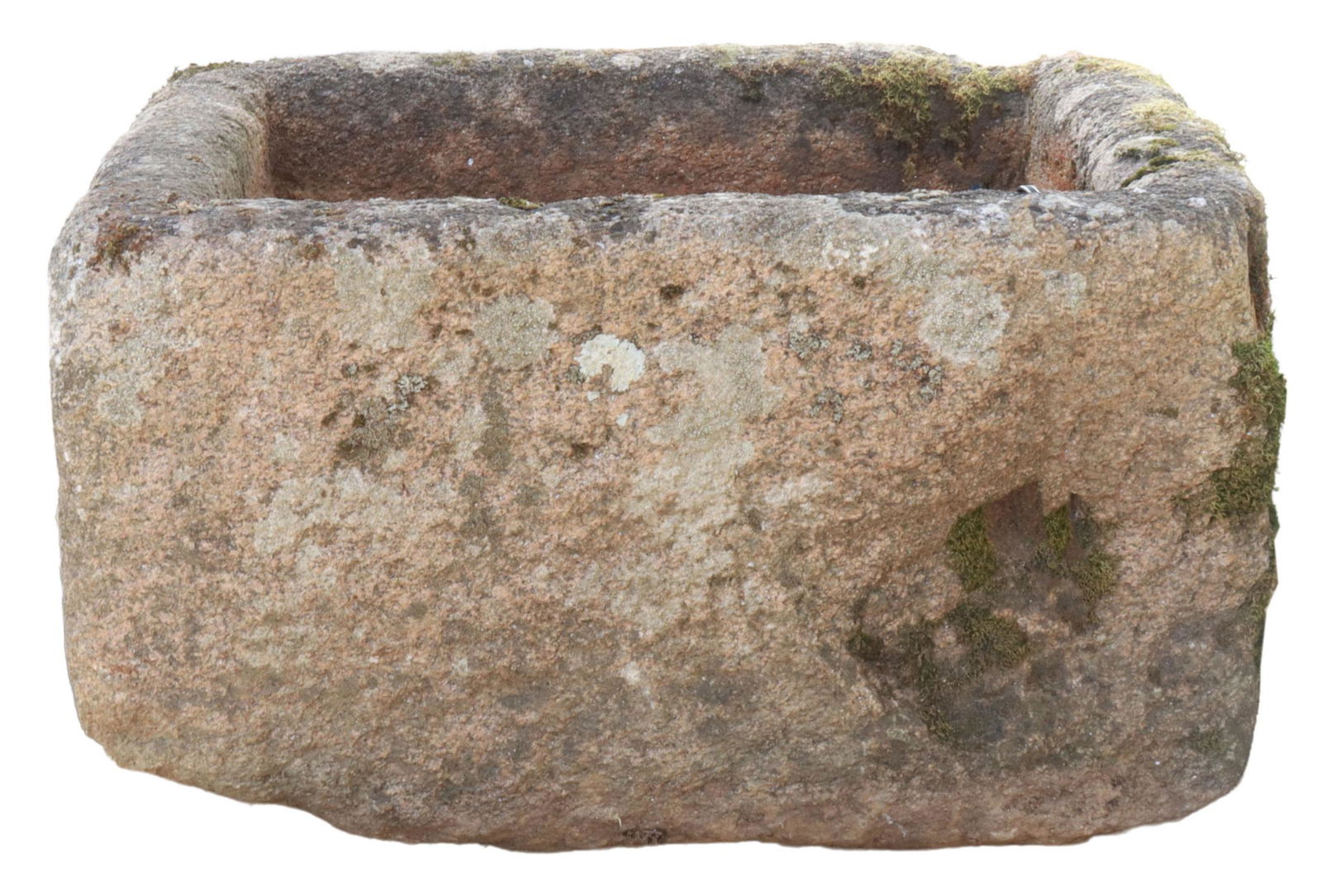 LARGE CAST STONE GARDEN BASIN (1 of 3)