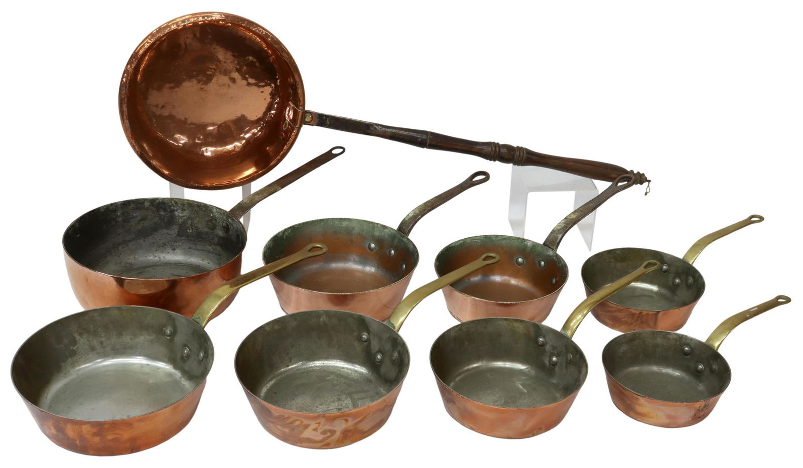(9) FRENCH COPPER KITCHENWARE, BORTOLI PANS (1 of 5)
