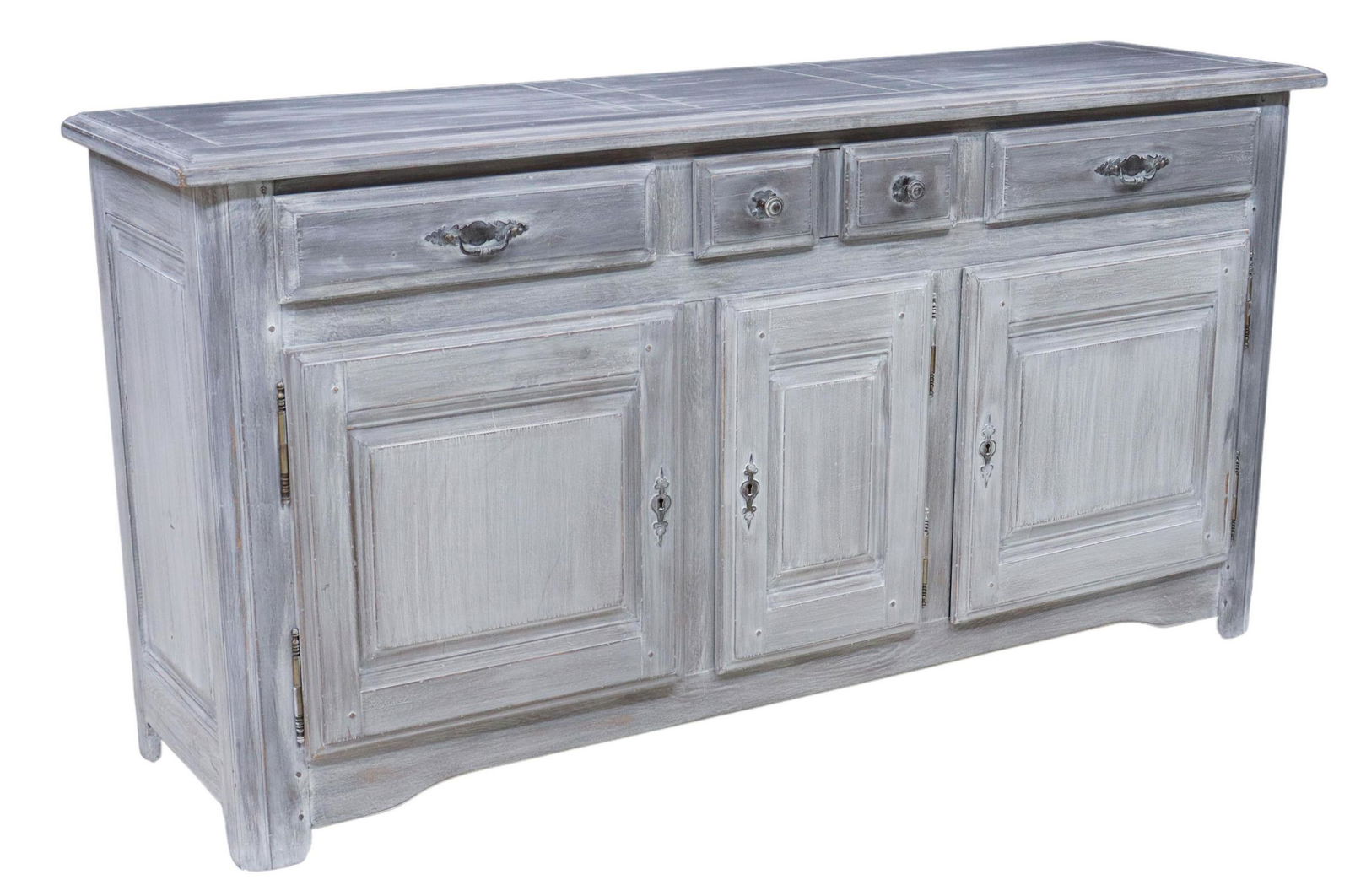 FRENCH PROVINCIAL PAINTED SIDEBOARD (1 of 6)