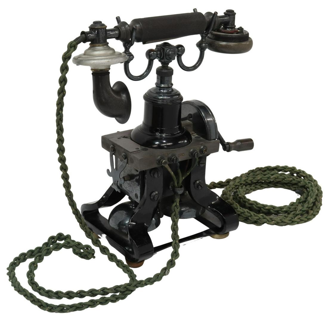 ERICSSON NO. 16 MAGNETO SKELETON TYPE TELEPHONE (1 of 9)