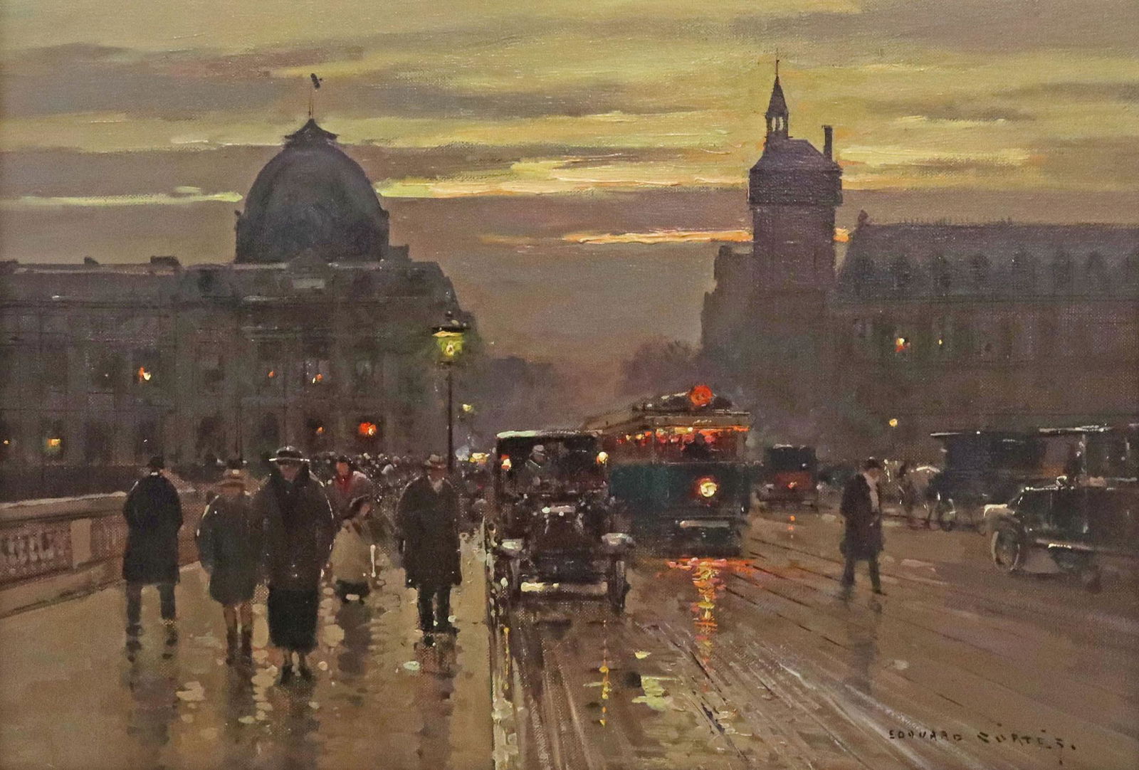 EDOUARD CORTES (1882-1969) "PONT AU CHANGE" (1 of 9)