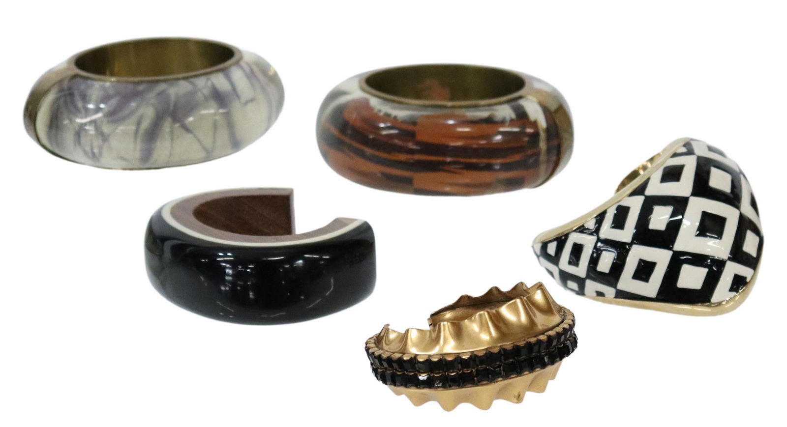 (5) DESIGNER BRACELETS, TOM FORD, MARNI, N.ROMANO (1 of 7)