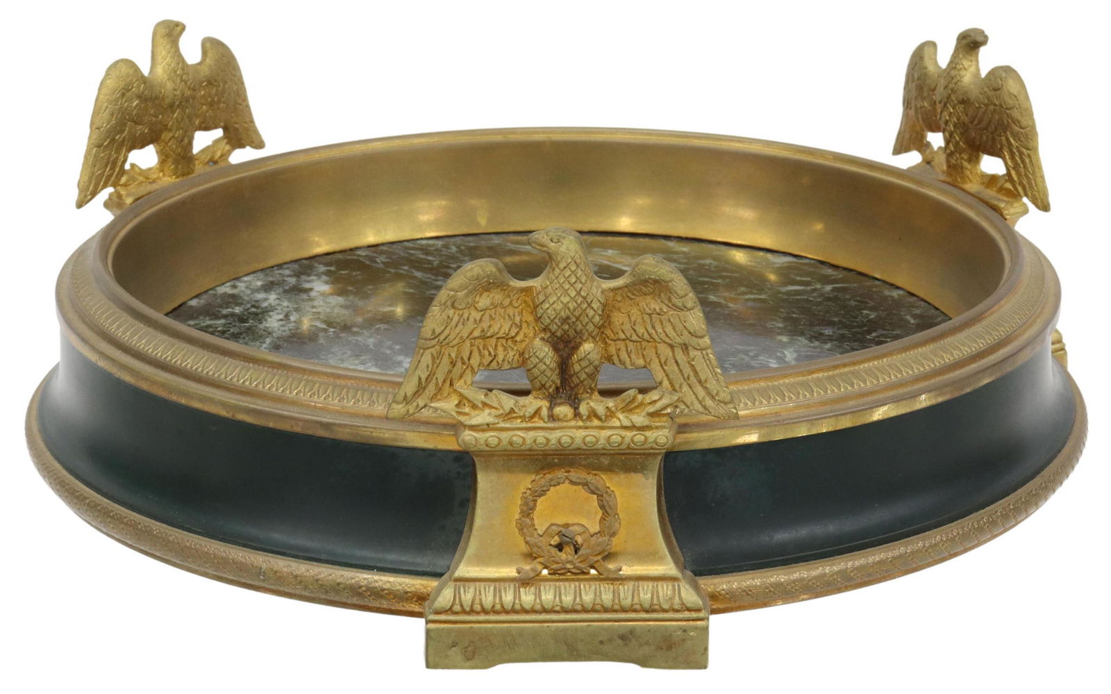 EMPIRE GILT METAL & TOLE TRAY (1 of 4)