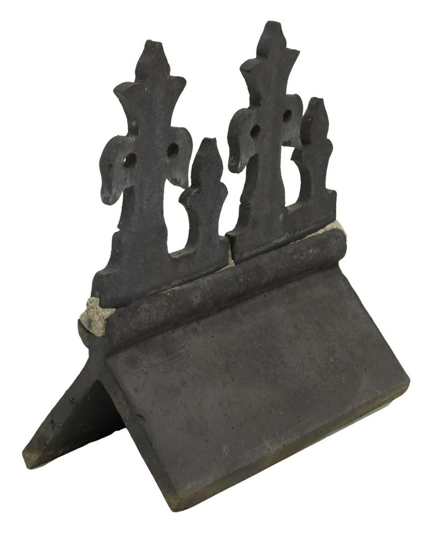 ARCHITECTURAL FLEUR DE LIS ROOF RIDGE TILE (1 of 3)