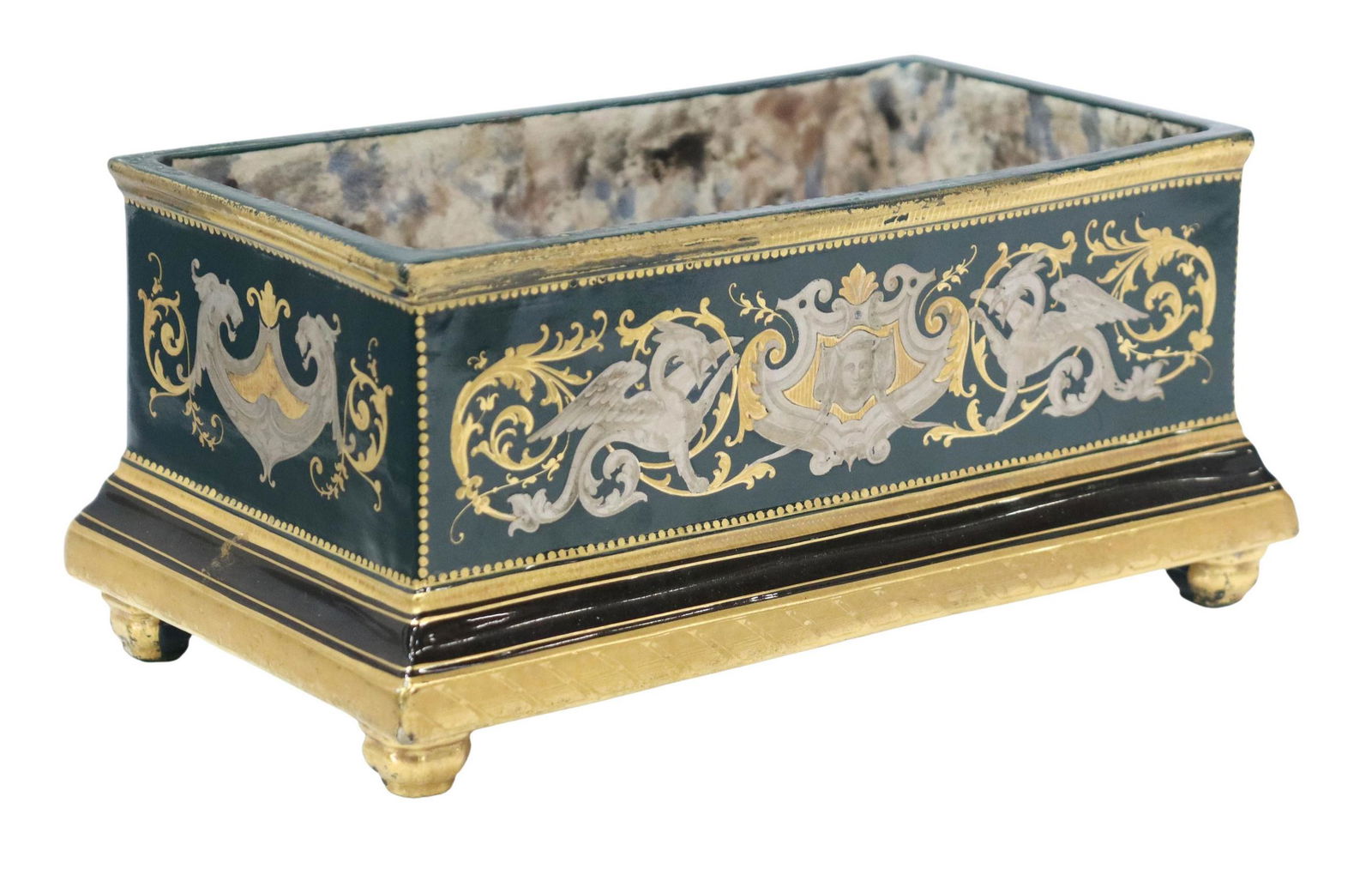 FRENCH NEOCLASSICAL PORCELAIN JARDINIERE (1 of 6)