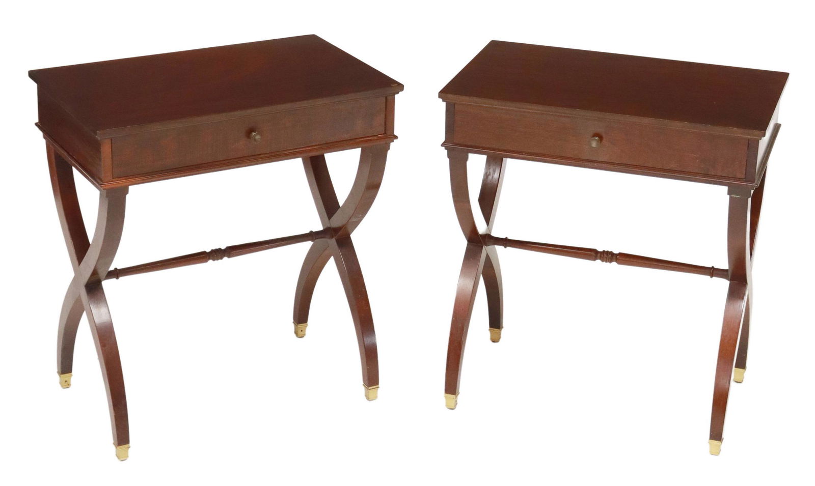 (2) FRENCH NEOCLASSICAL STYLE SIDE TABLES/ STANDS (1 of 5)