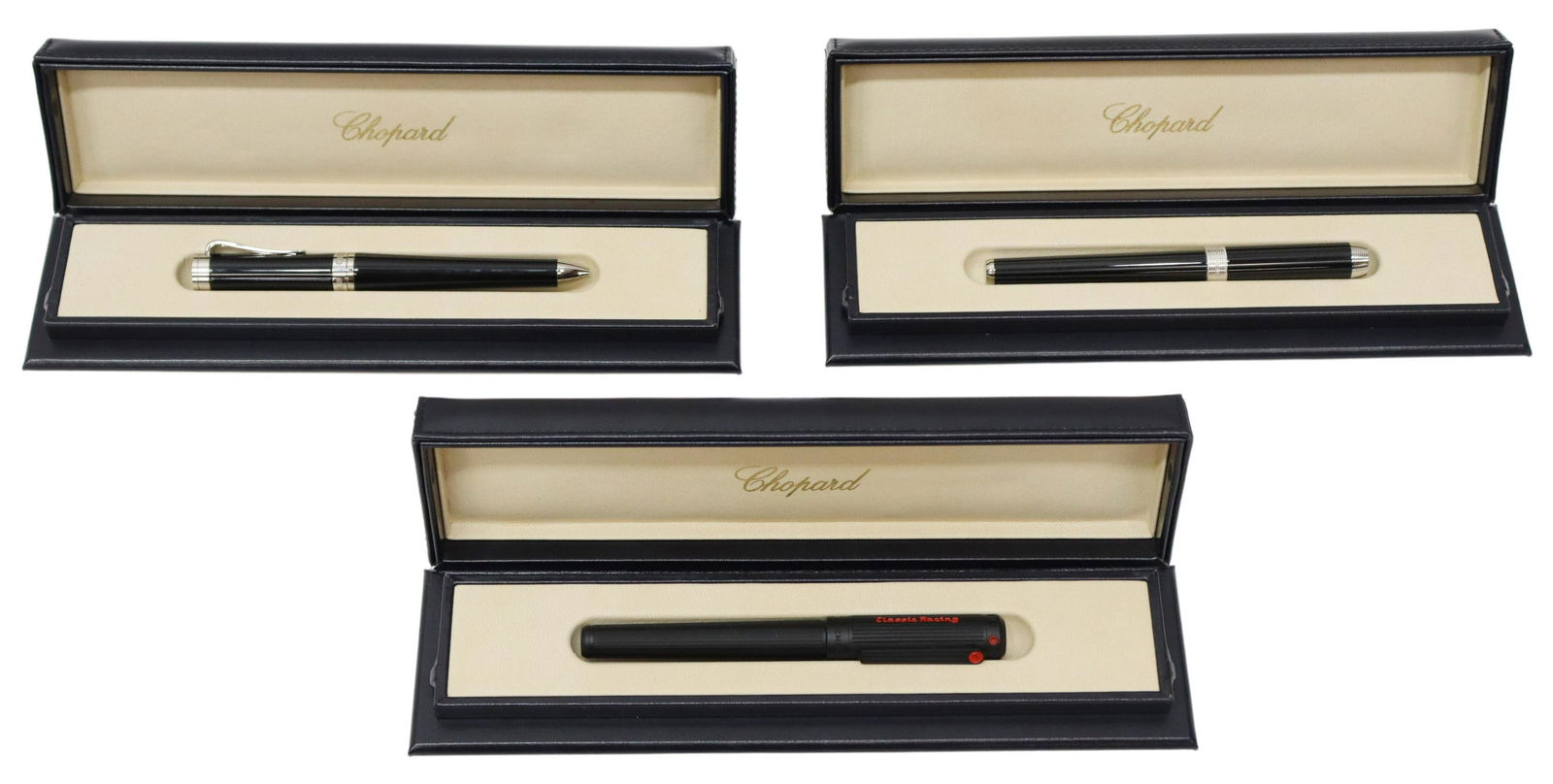 (3) CHOPARD LUXURY BALLPOINT & FOUNTAIN PENS (1 of 3)