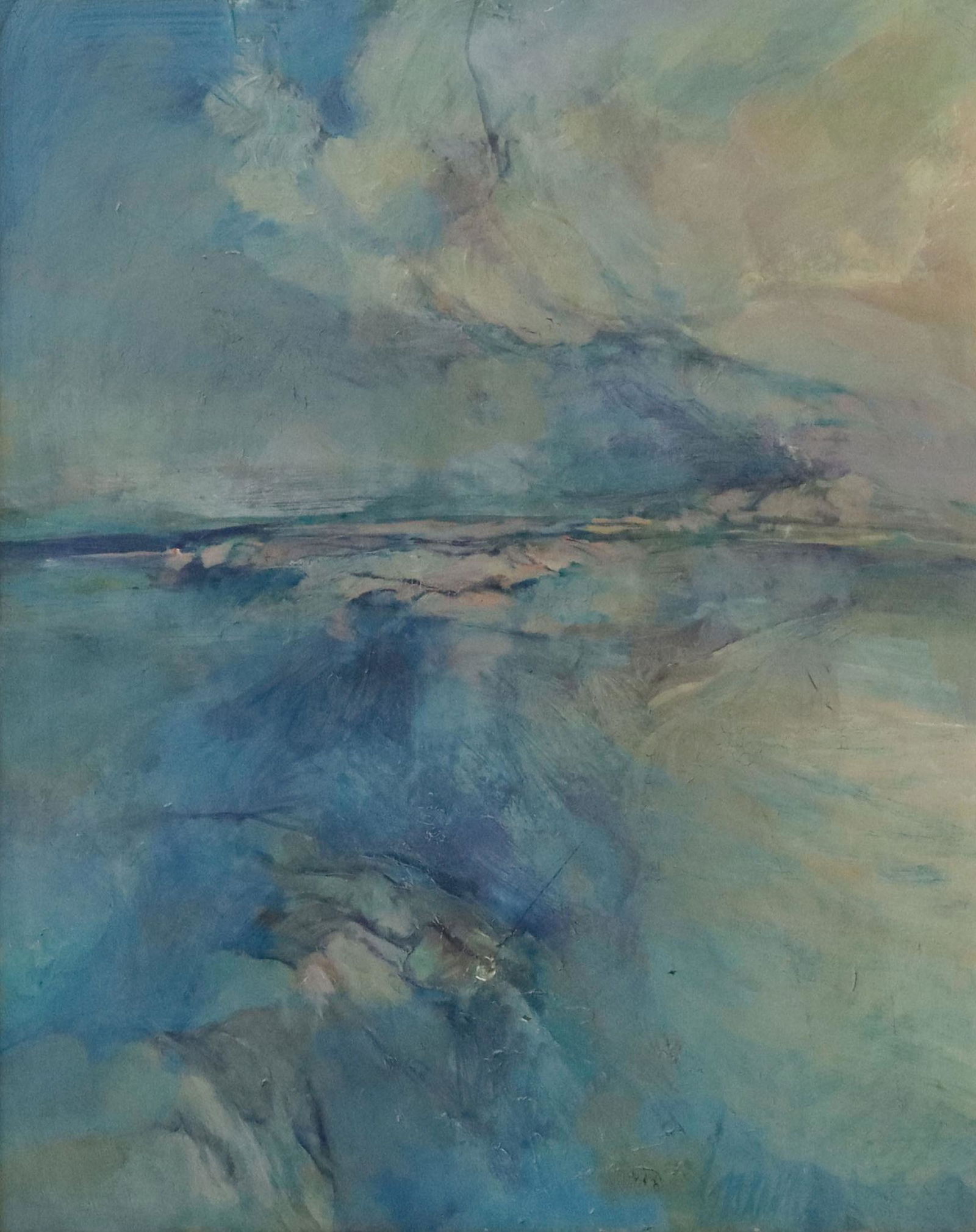 JOHN WILLIAM GUERIN (TX, D.2006) GREEK LANDSCAPE (1 of 3)