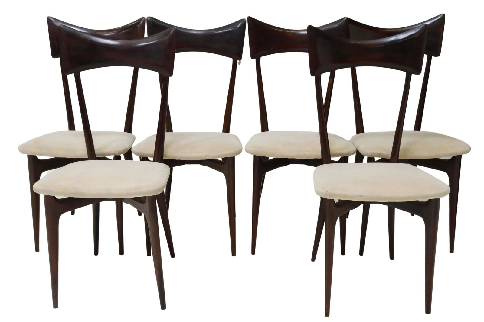 (6) ICO PARISI  ITALIAN MID-CENTURY CHAIRS (1 of 5)