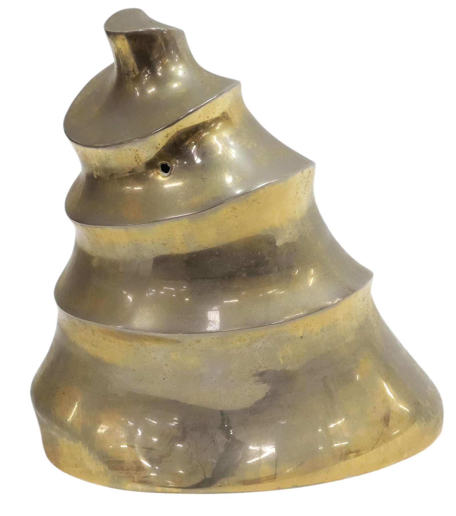 SCULPTURAL BRONZE CASTING OF AN OIL WELL CORE (1 of 4)