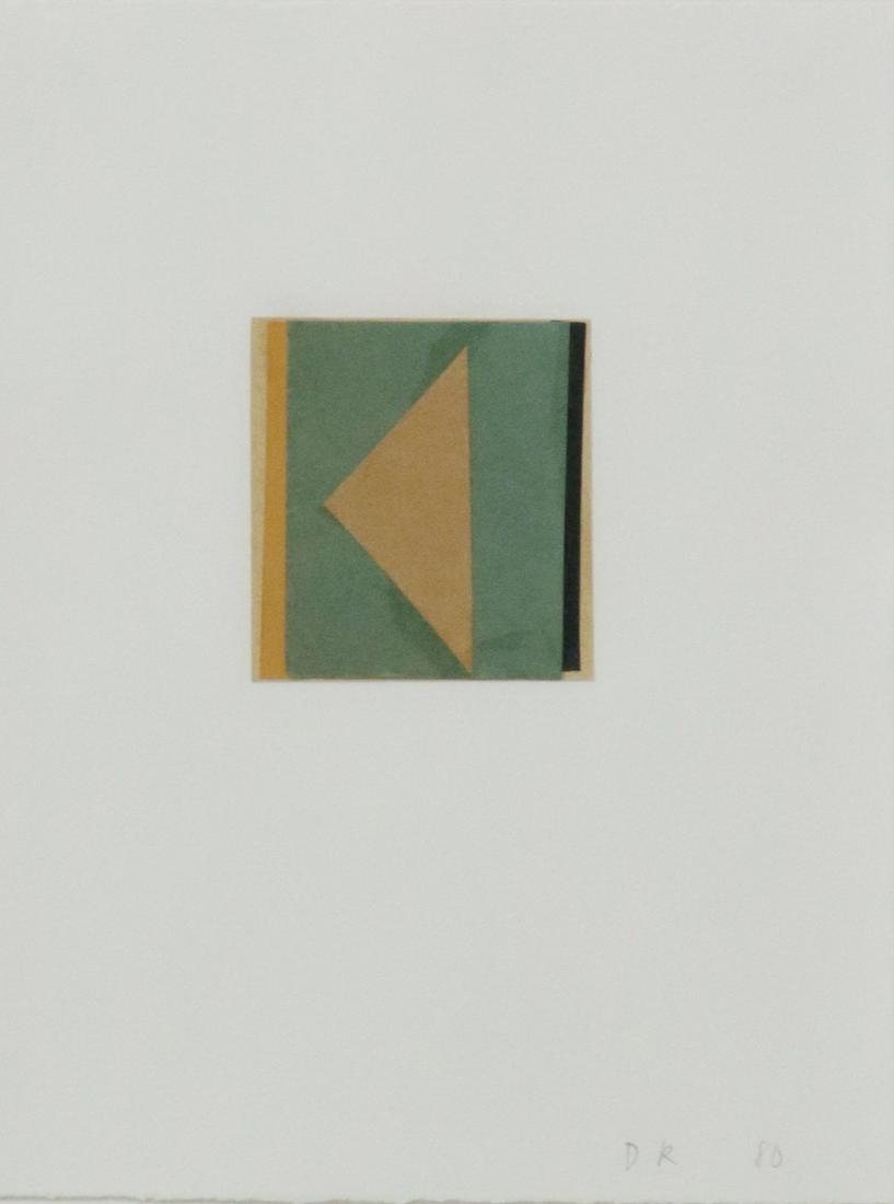 DAN RIZZIE (B.1951) PAPER COLLAGE 'JAZZ #48' (1 of 4)