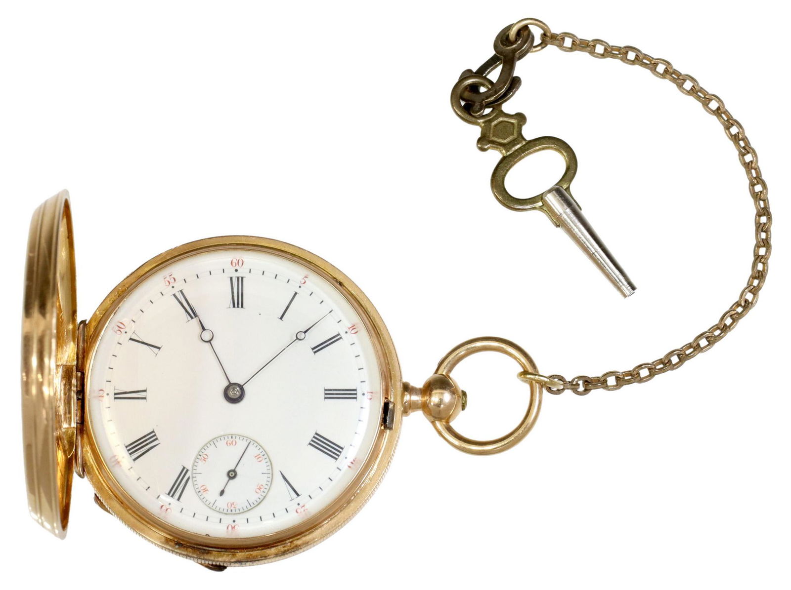 PATEK PHILIPPE 18KT GOLD POCKET WATCH CASE & WATCH (1 of 7)