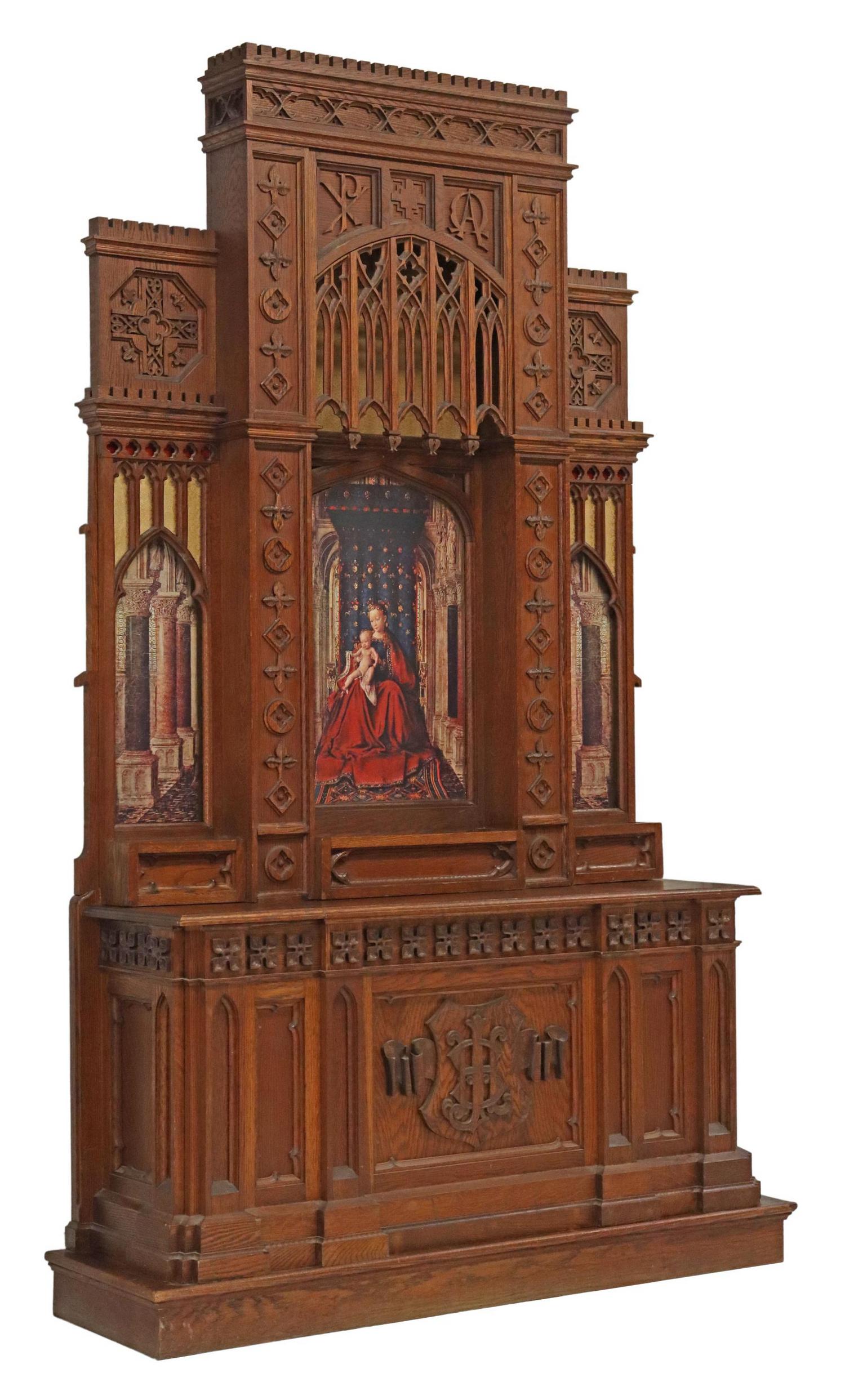 GOTHIC REVIVAL ALTAR FROM 'THE BIG WEDDING' FILM (1 of 6)
