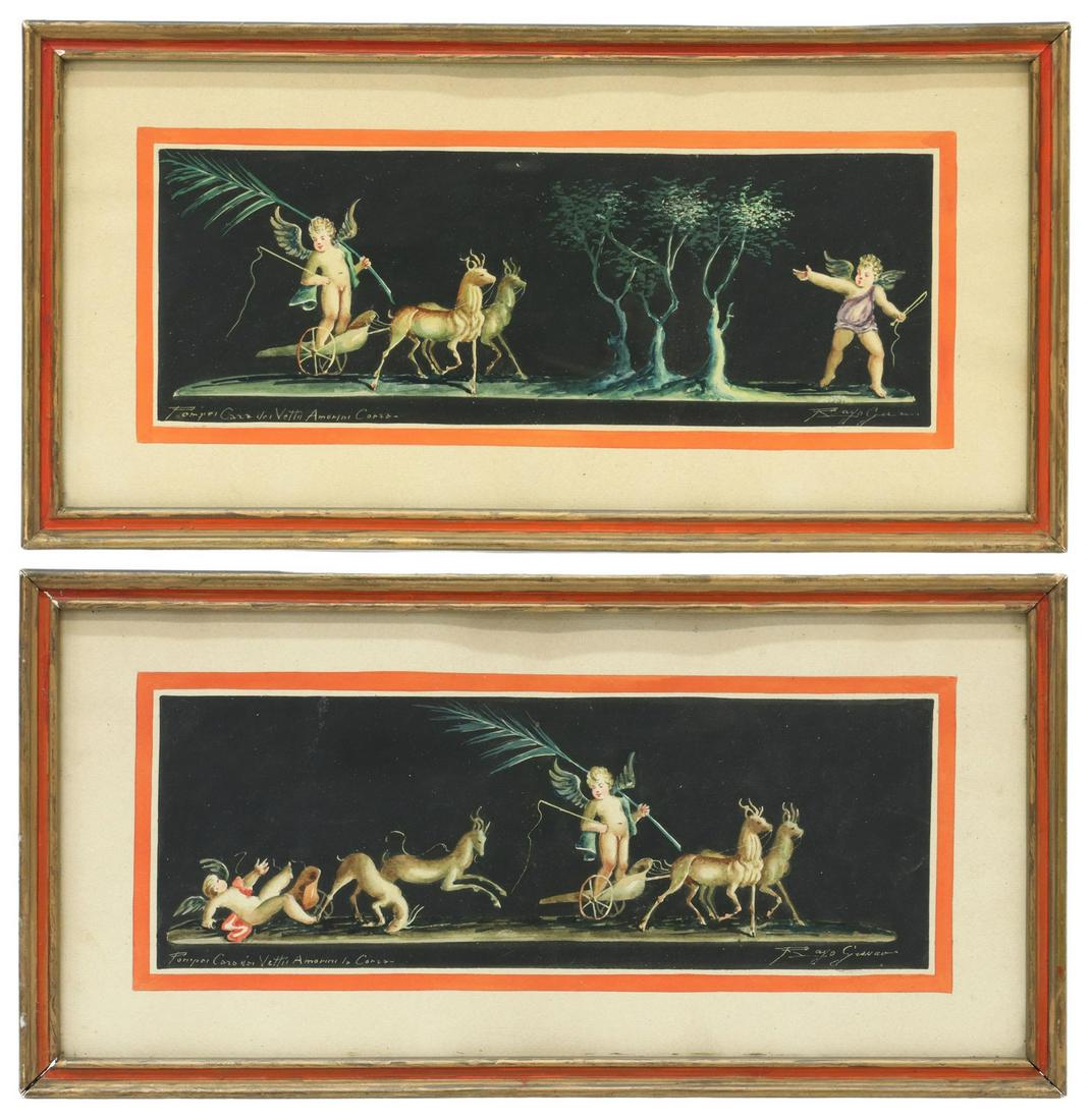 2) RAGO GIOVANNI CASA DEI VETTII POMPEII PAINTINGS (1 of 6)