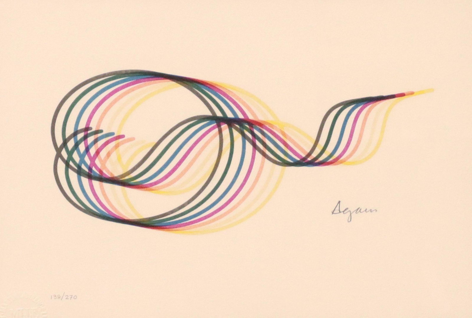 SERIGRAPH 'SWIRLS'