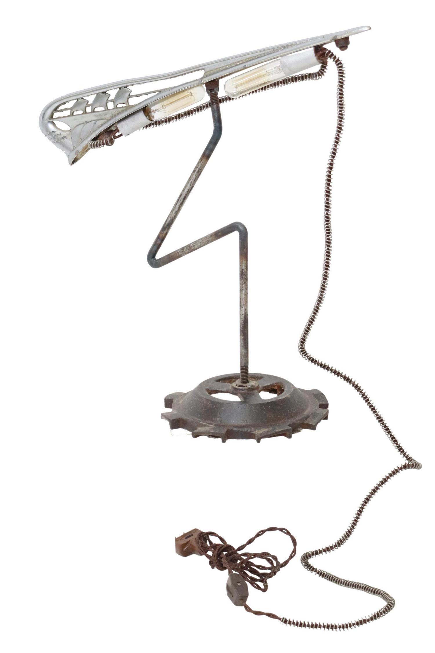 1941 PLYMOUTH HOOD & CAR PART TABLE LAMP (1 of 3)