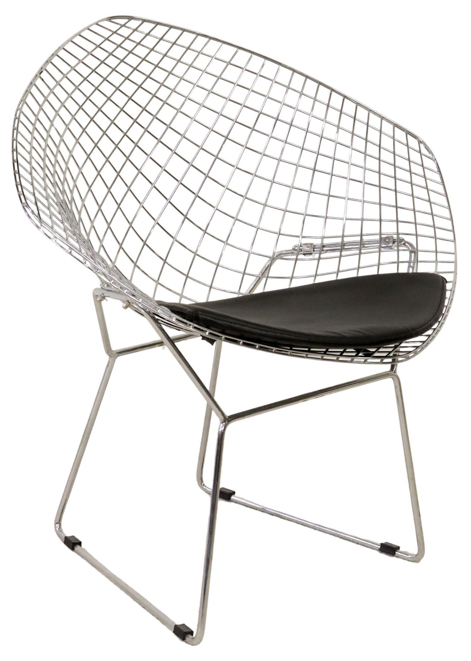 HARRY BERTOIA STYLE DIAMOND LOUNGE CHAIR (1 of 3)