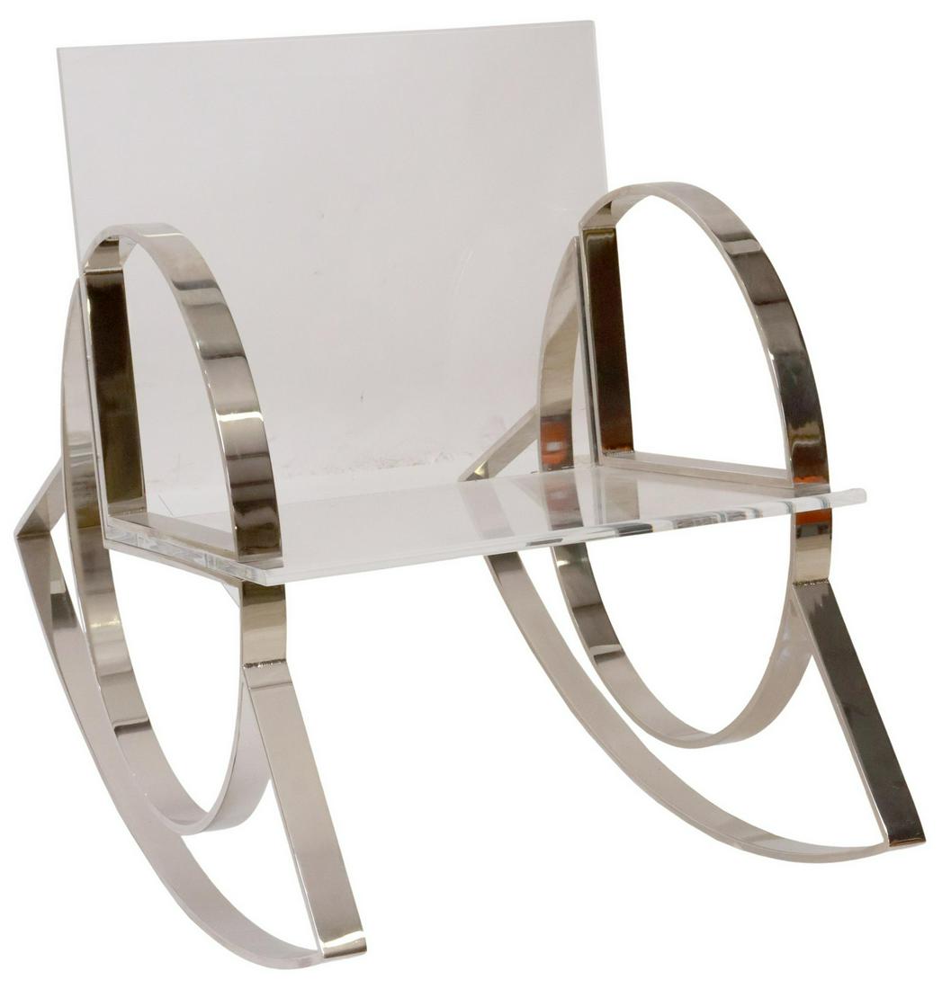 CHARLES HOLLIS JONES (B.1945) ROCKING CHAIR (1 of 4)