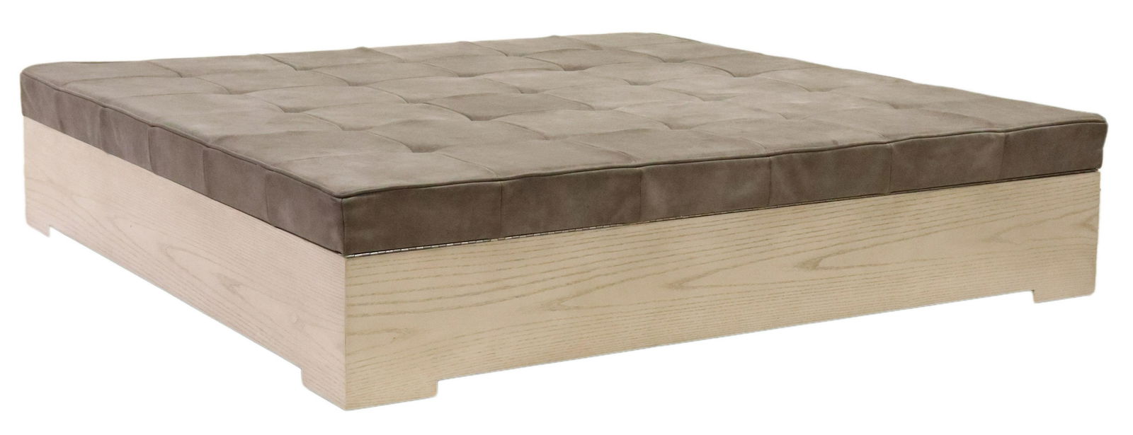 CUSTOM FRANK CARFARO DESIRON OTTOMAN, 61" X 61" (1 of 6)