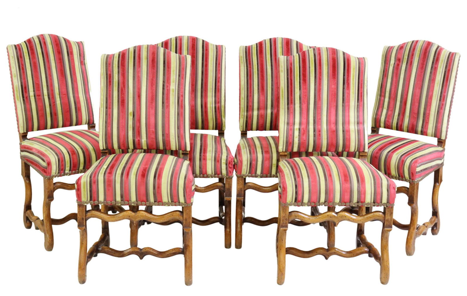 (6) FRENCH LOUIS XIV STYLE HIGH BACK DINING CHAIRS (1 of 4)