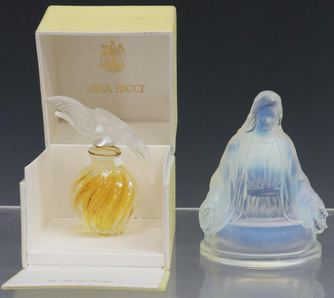 (2) FRENCH SABINO MADONNA & LALIQUE PERFUME BOTTLE (1 of 7)