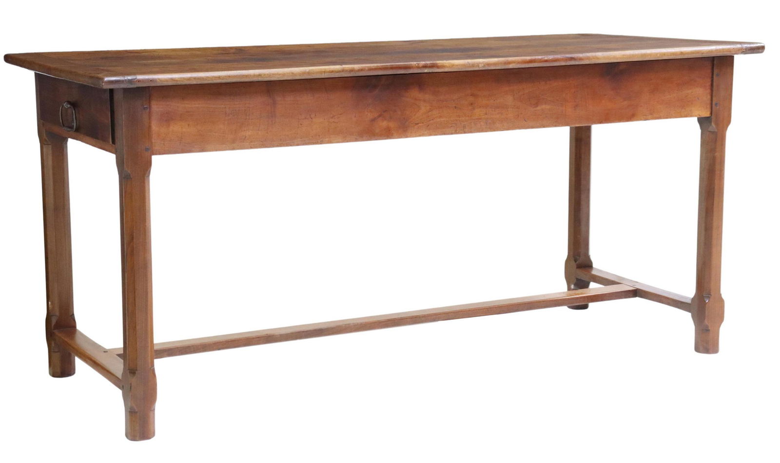 FRENCH PROVINCIAL PLANK-TOP FARMHOUSE TABLE (1 of 5)