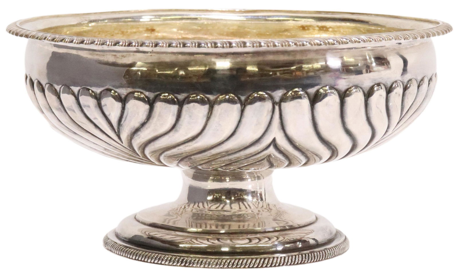 RUSSIAN ST. PETERSBURG 875 SILVER FOOTED BOWL (1 of 6)