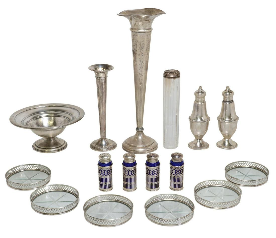 (16) WEIGHTED STERLING & OTHER SILVER TABLEWARE (1 of 10)