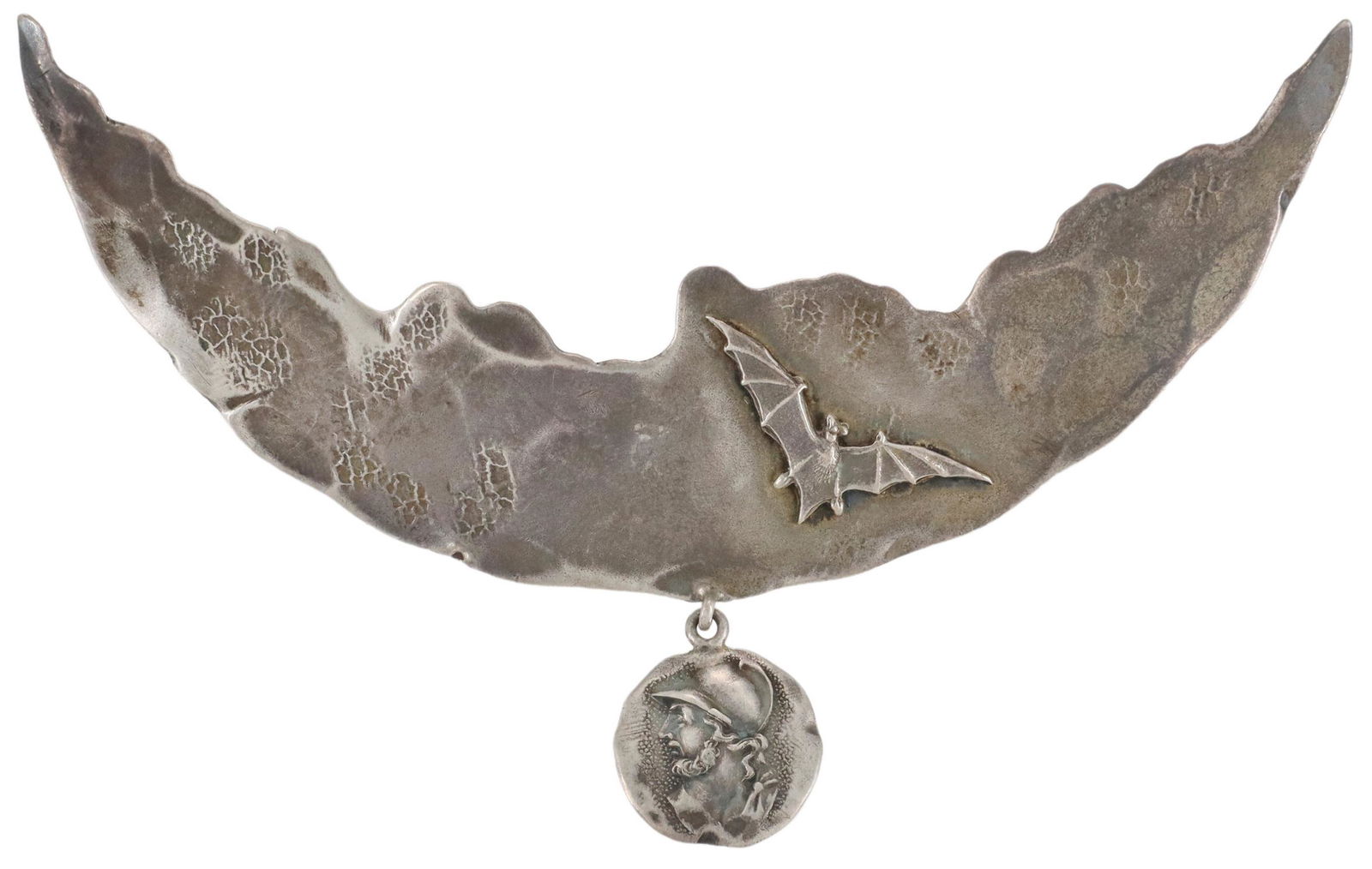 GEORGE SHIEBLER STERLING HOMERIC SERIES BROOCH (1 of 2)