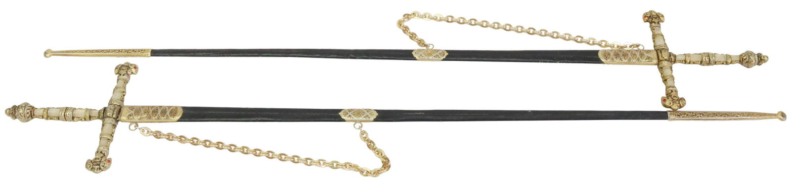 (2) DECORATIVE SPAIN DRESS SWORDS (1 of 4)