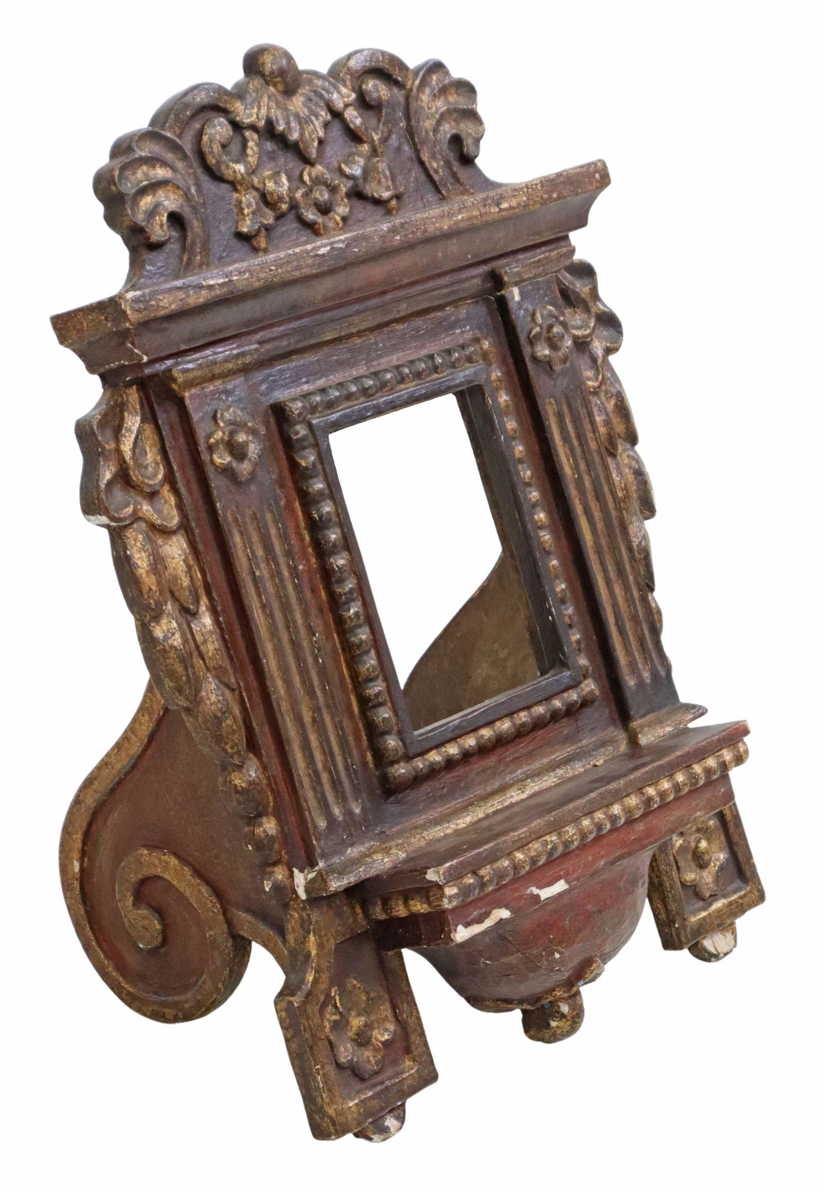 ITALIANATE GILTWOOD TABLETOP TABERNACLE FRAME (1 of 3)