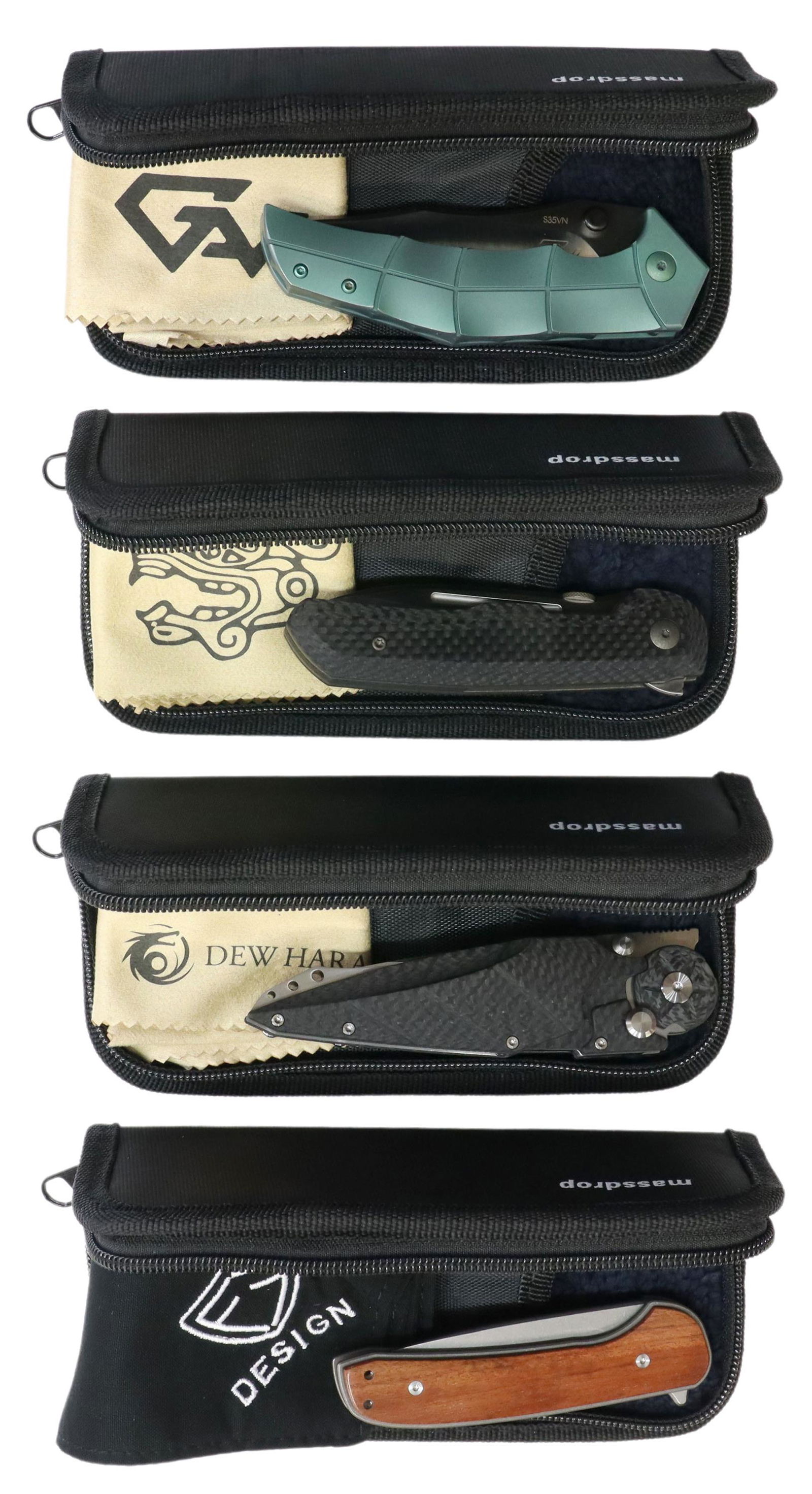 (4) MASSDROP POCKET KNIVES, NEW IN BOX (1 of 6)