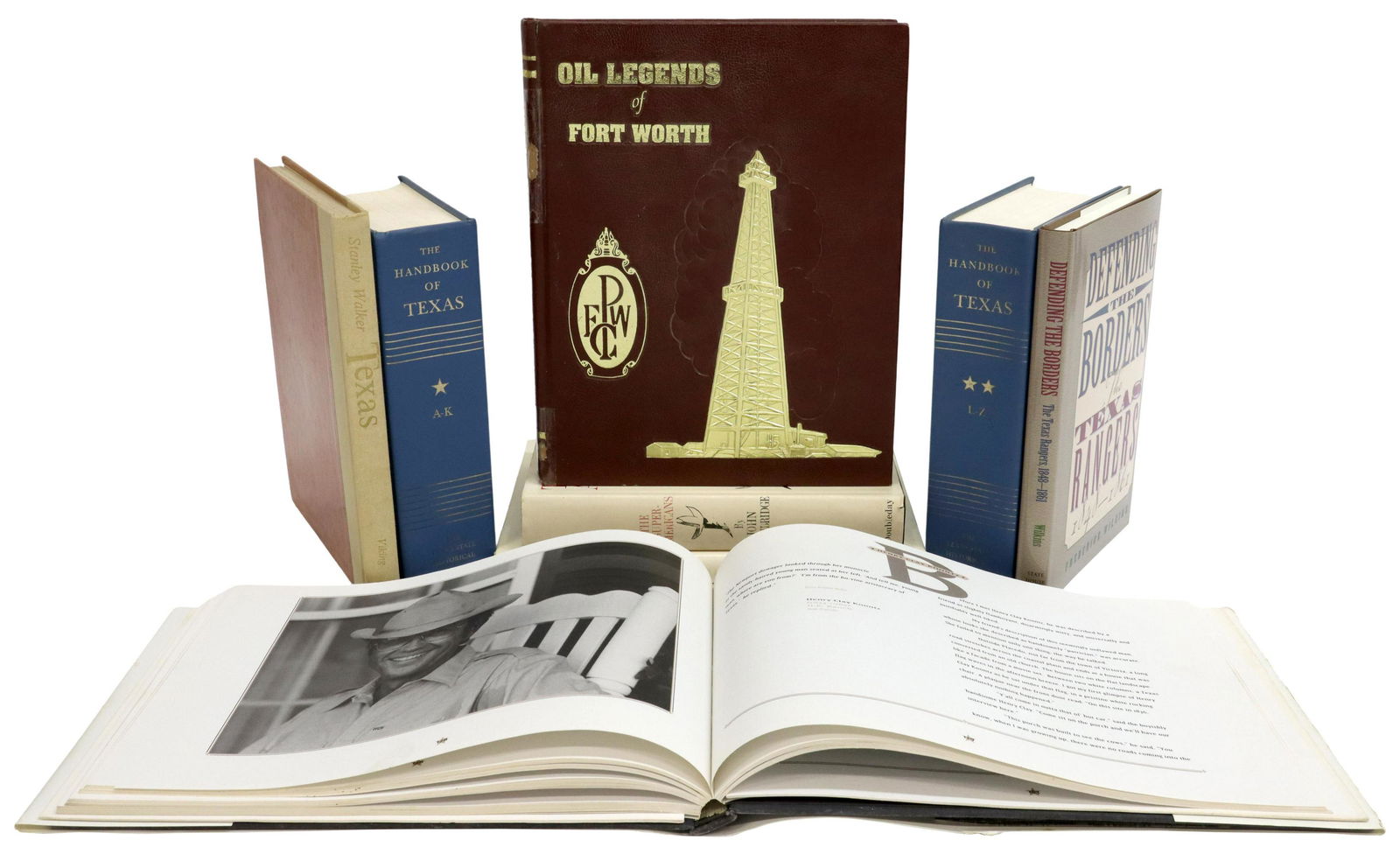 (8) BOOKS: TEXANA & HISTORY SUBJECTS, 2 SIGNED (1 of 7)