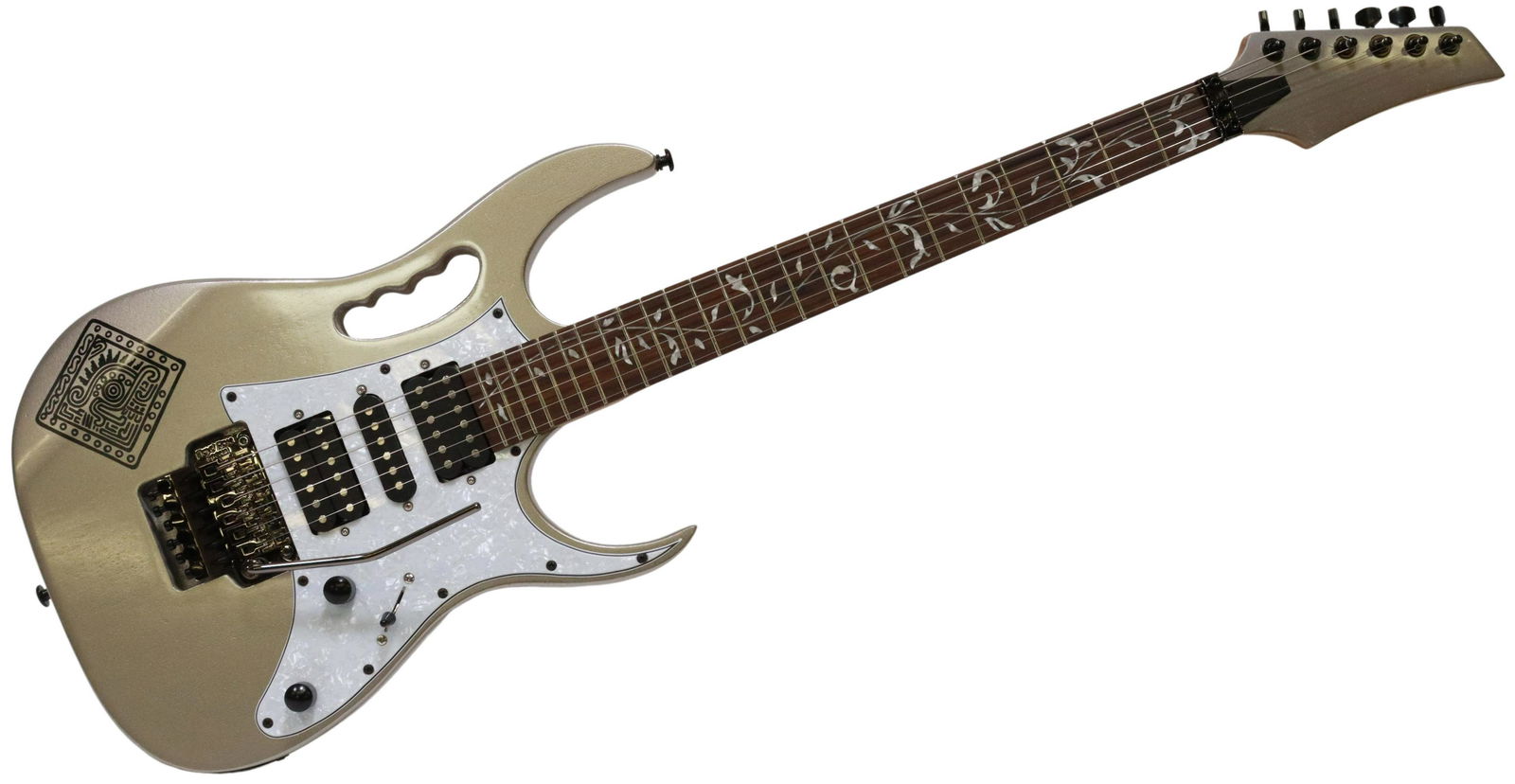 SILVER ELECTRIC GUITAR (1 of 11)