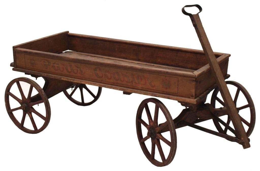 antique coaster wagon