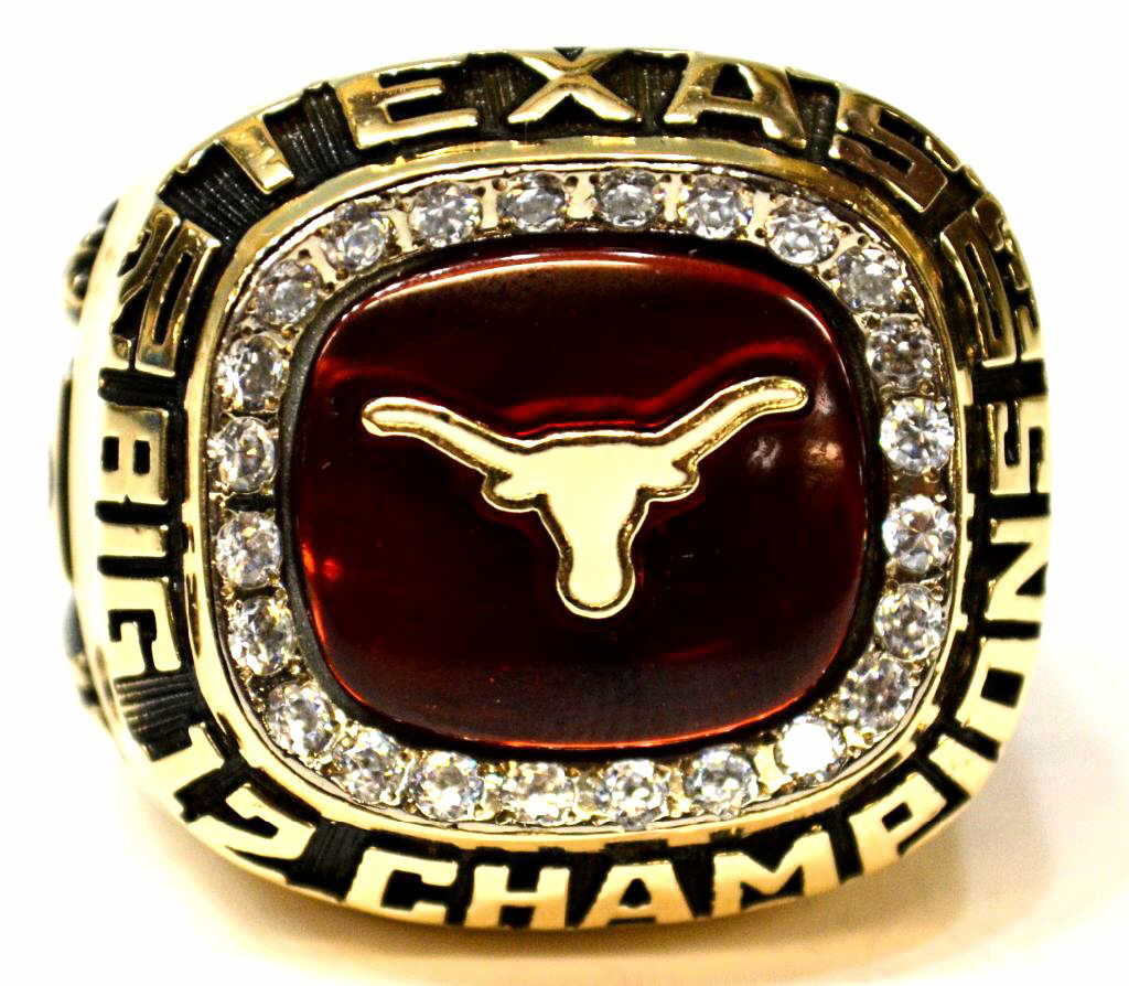 367 UNIVERSITY OF TEXAS BIG 12 CHAMPIONSHIP RING
