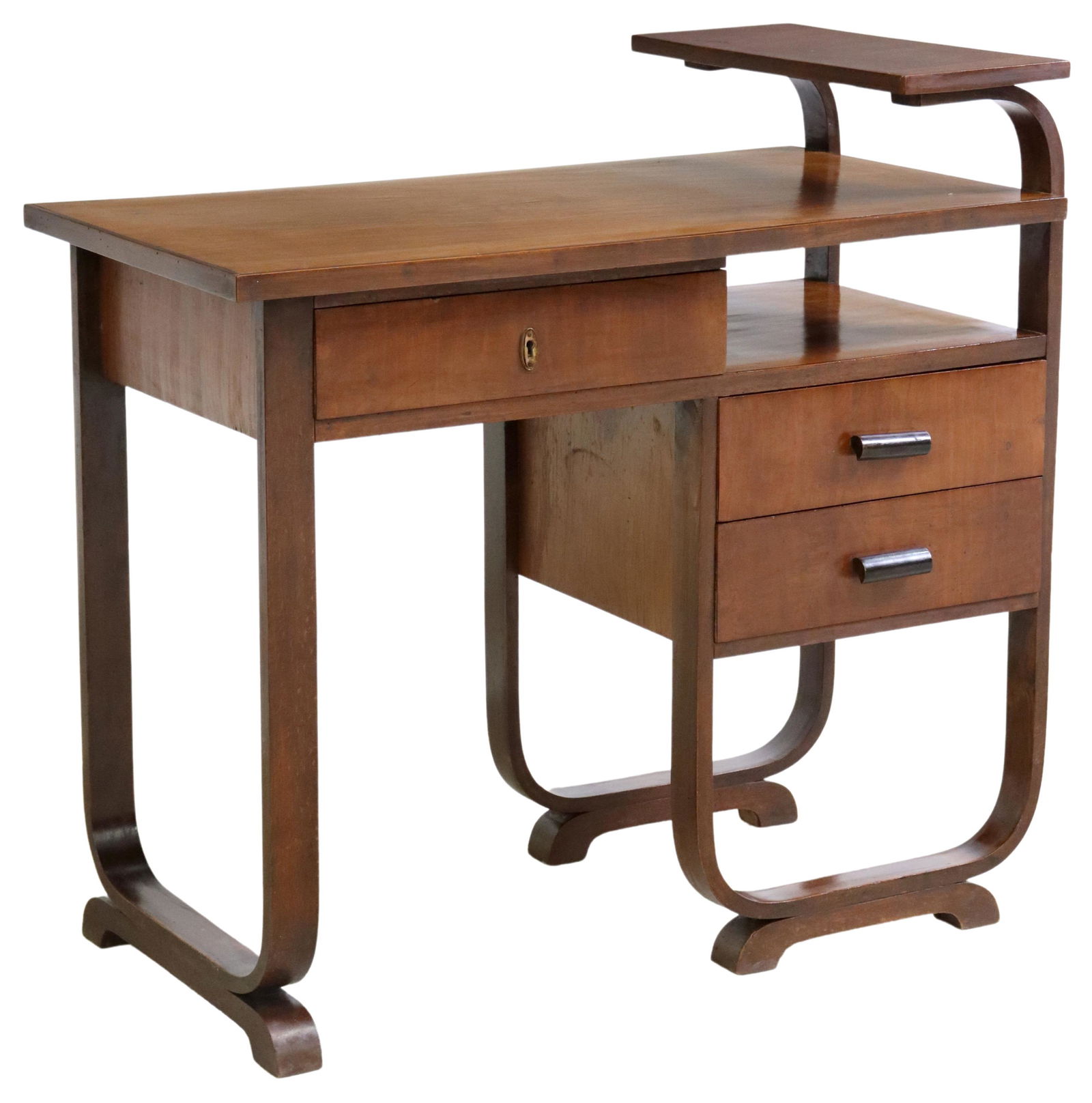 MANNER OF PAGANO (D.1945) ITALIAN RATIONALIST DESK (1 of 5)
